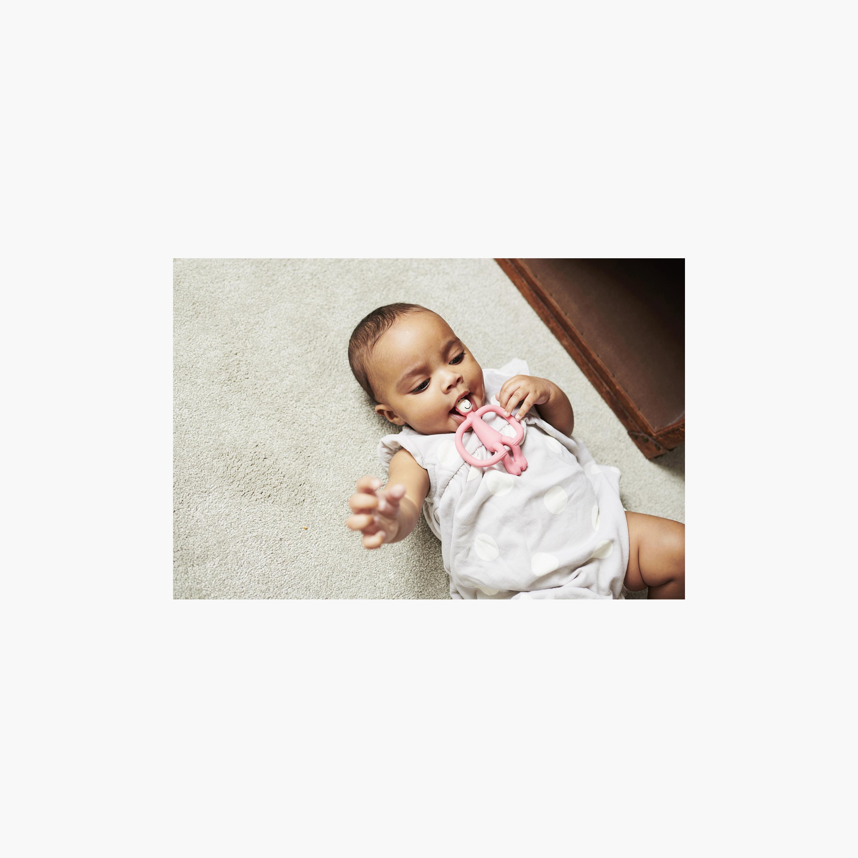 Matchstick Monkey Original BPA-Free Silicone Teether - 3 Months+-baby-feeding-teethers-image-9