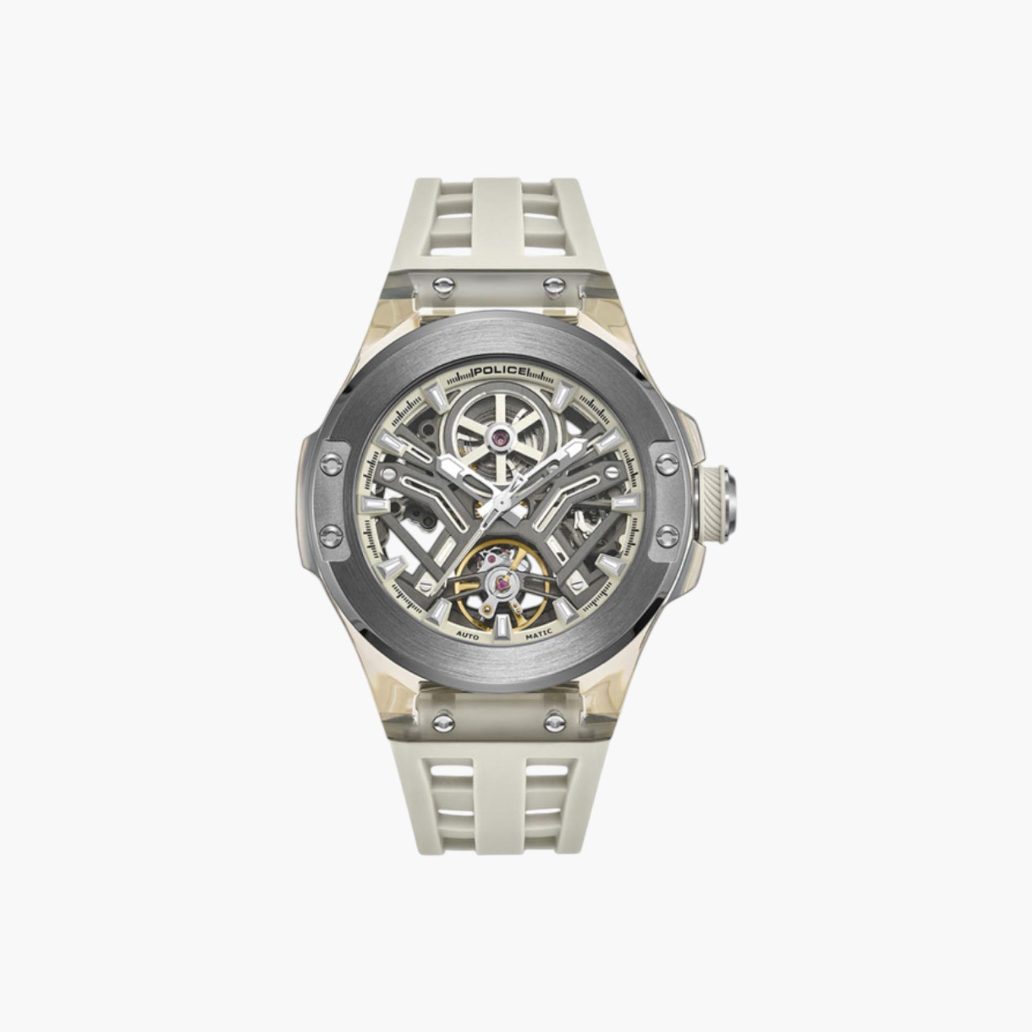 Skeleton Dial Automatic Silicone Watch-men-watchesandjewellery-watches-image-1