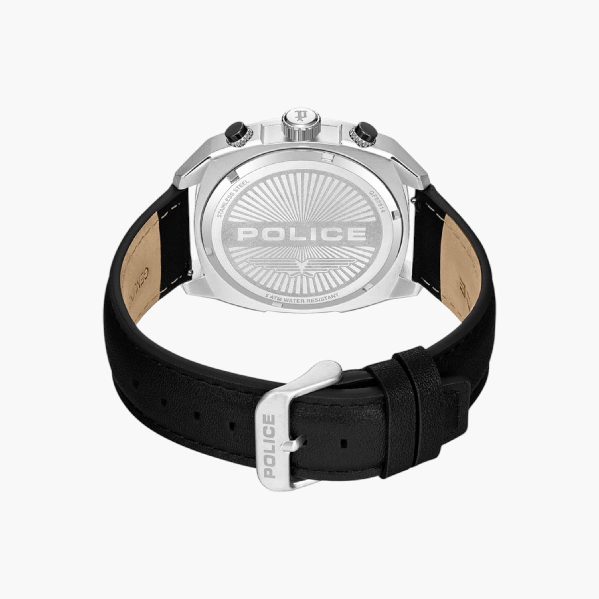 Gunmetal Multifunction Watch Black Red Straps-men-watchesandjewellery-watches-image-4