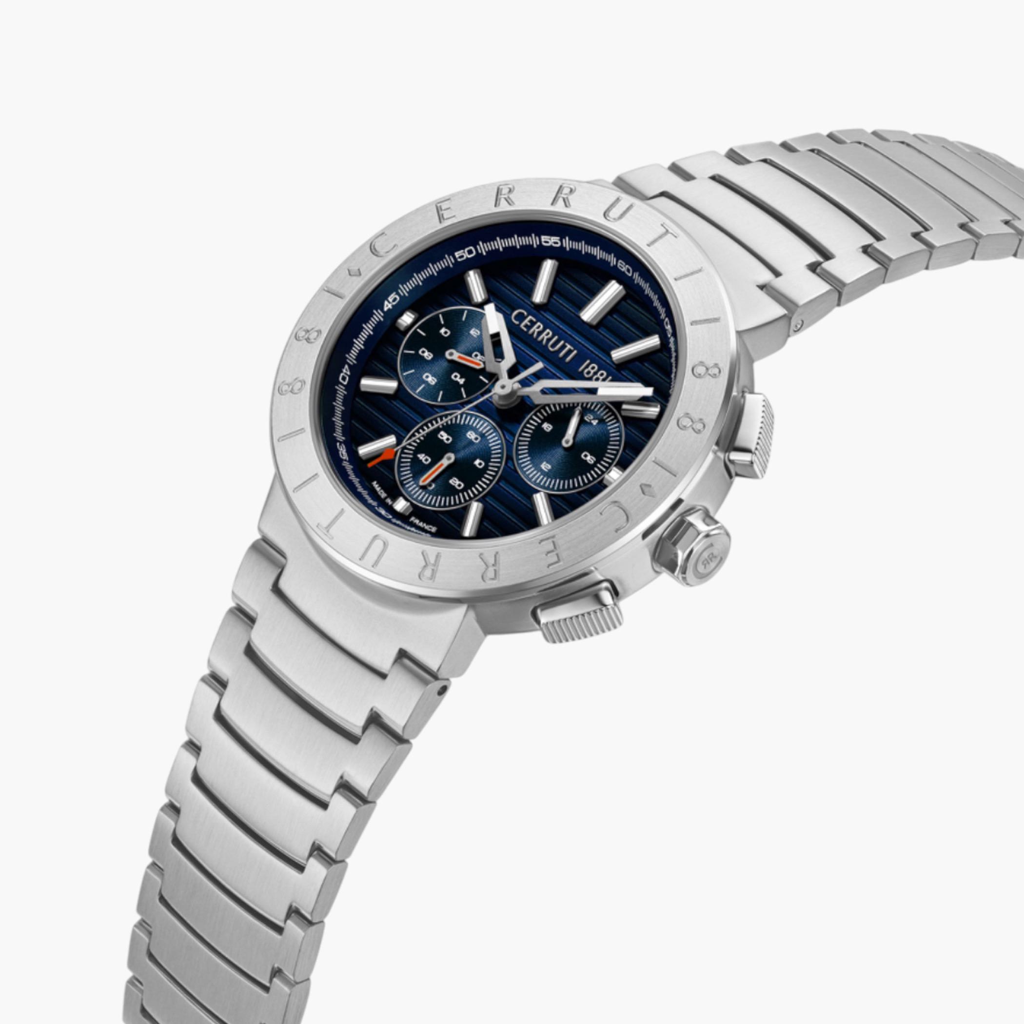 Blue Dial Chronograph Men's Watch-men-watchesandjewellery-watches-image-2