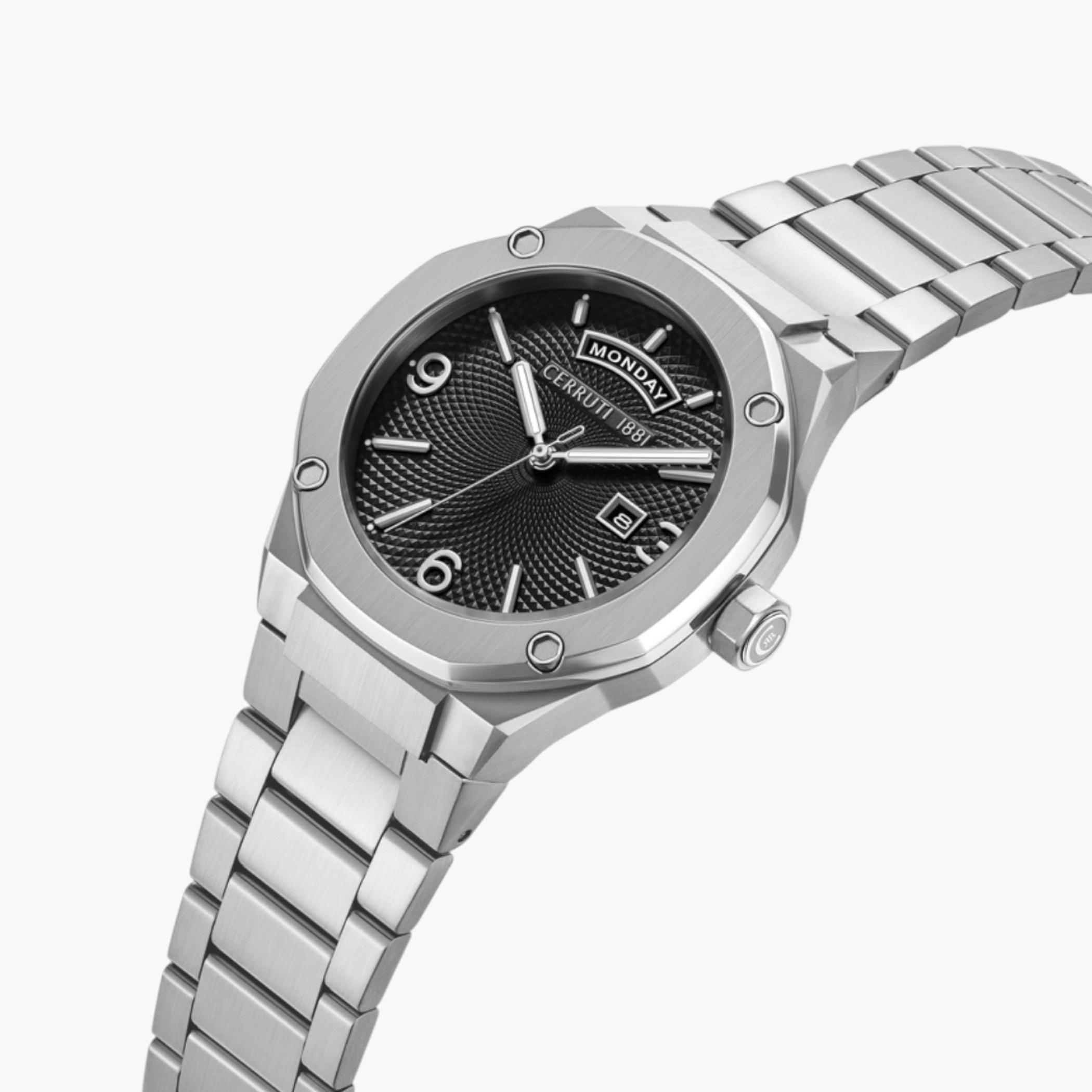 ساعة رجالية فضية من الفولاذ المقاوم للصدأ-men-watchesandjewellery-watches-image-2