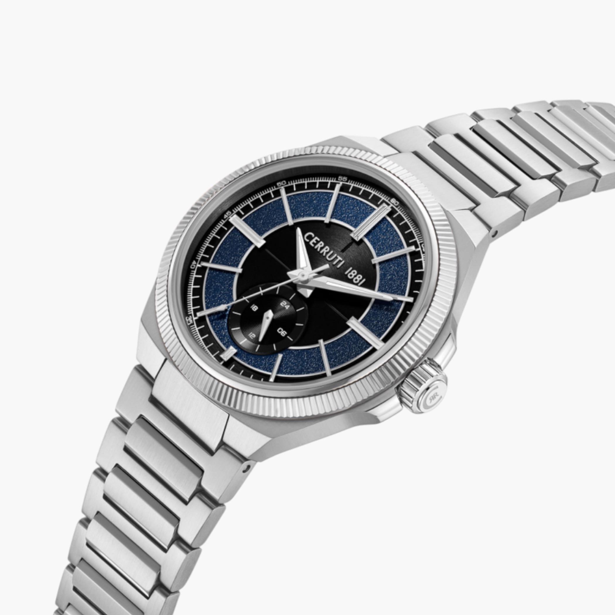 ساعة رجالية فضية من الستانلس ستيل-men-watchesandjewellery-watches-image-2
