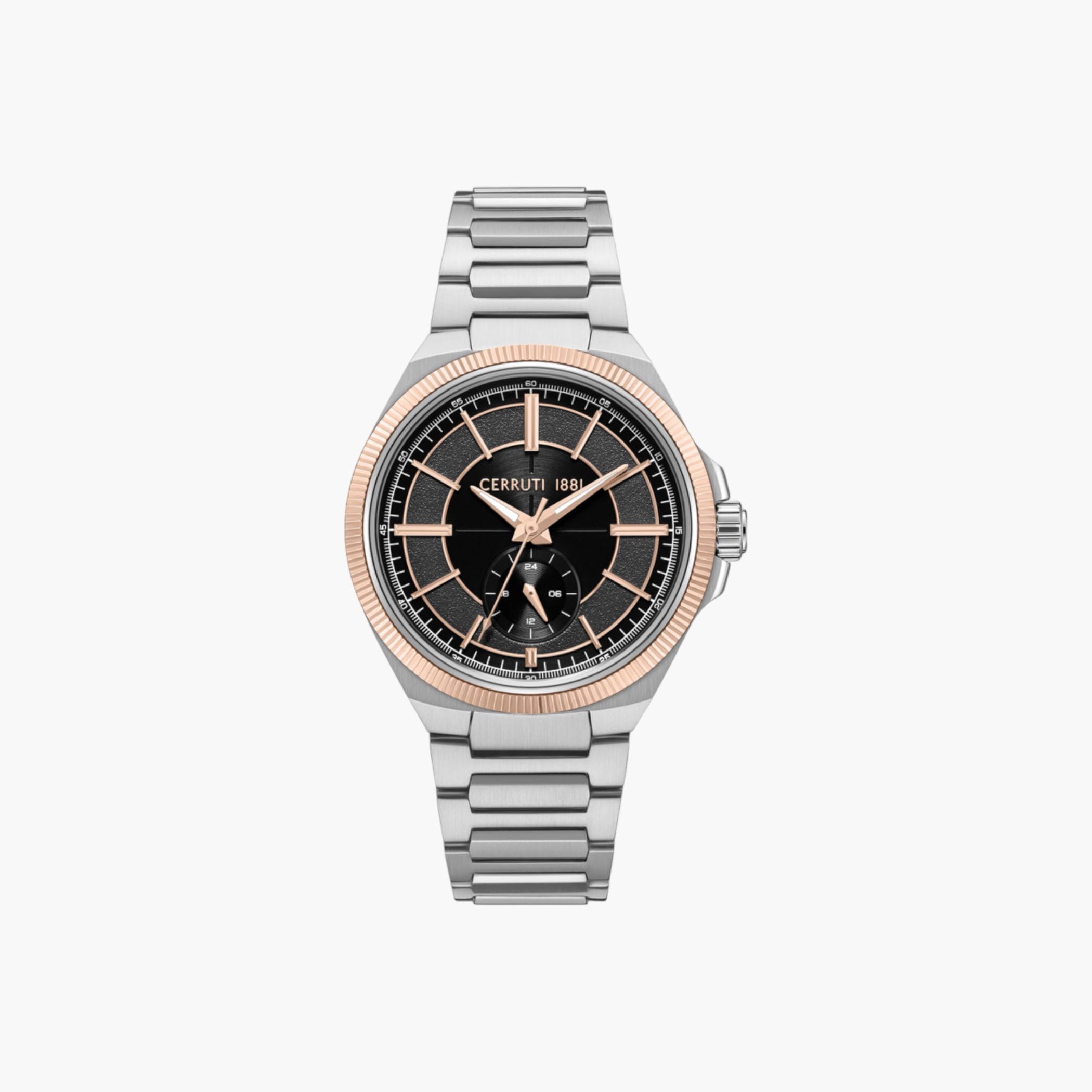 ساعة رجالية ستانلس ستيل متعددة الوظائف-men-watchesandjewellery-watches-image-1