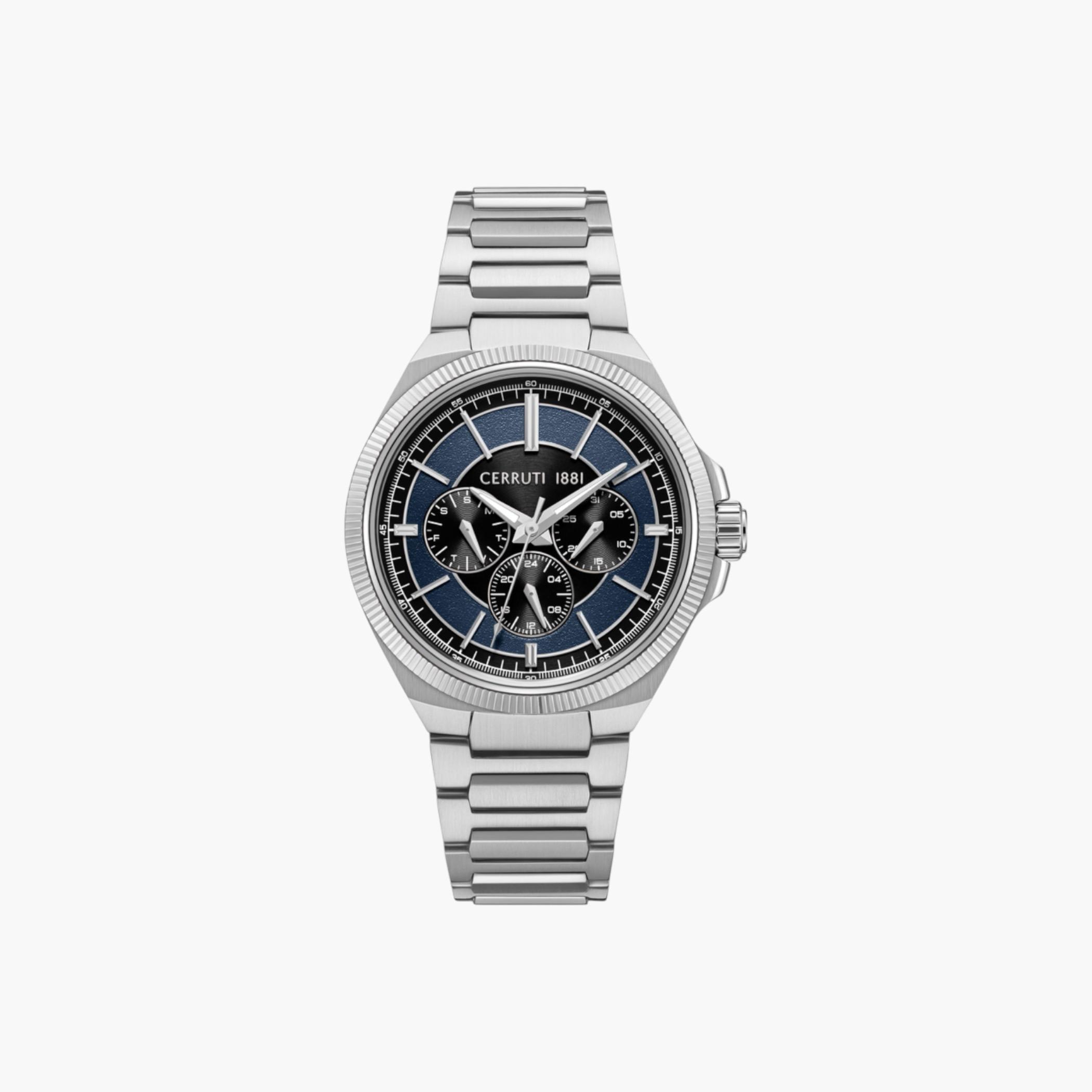 ساعة رجالية ستانلس ستيل متعددة الوظائف-men-watchesandjewellery-watches-image-1