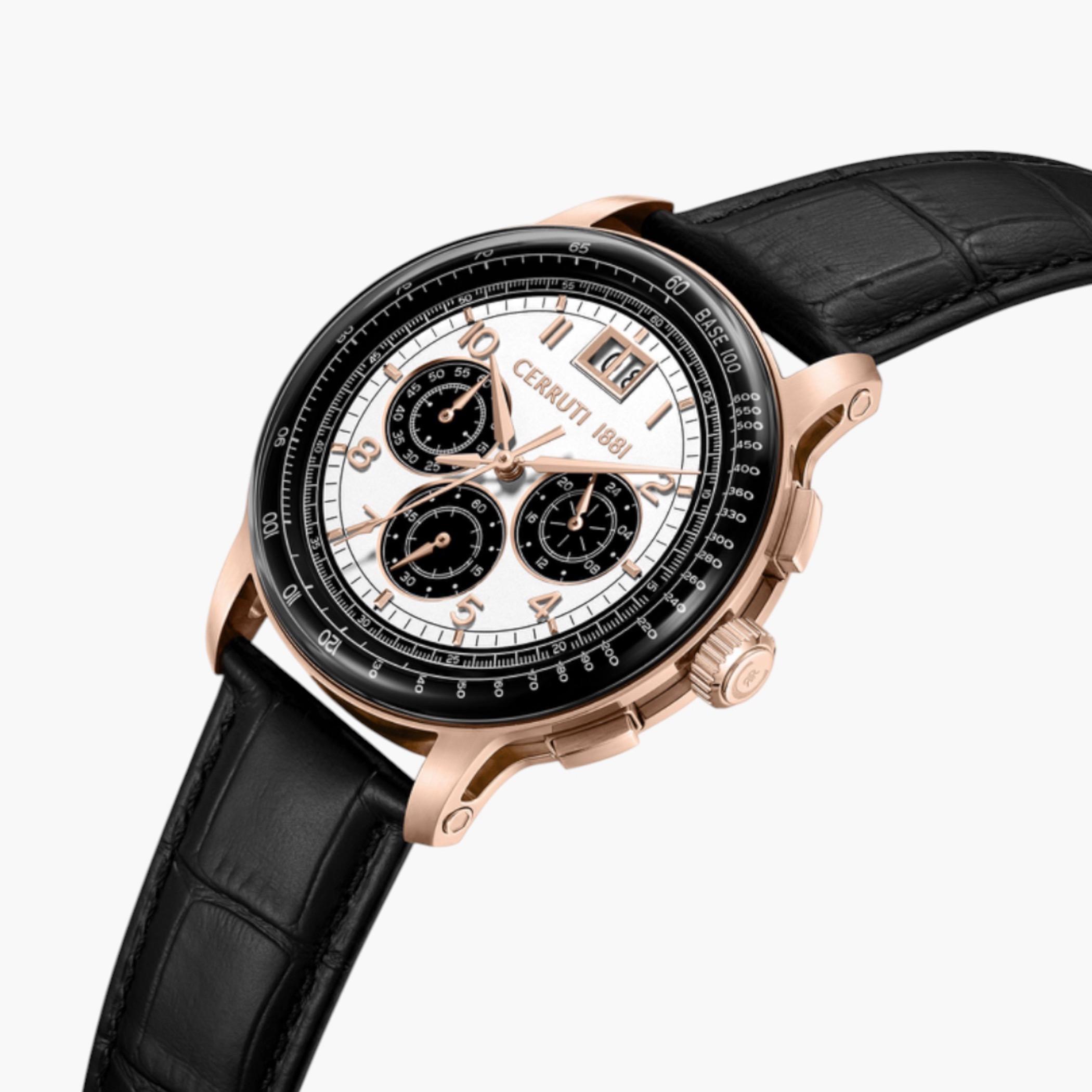 ساعة كرونوغراف رجالية ذهبية وردية-men-watchesandjewellery-watches-image-2