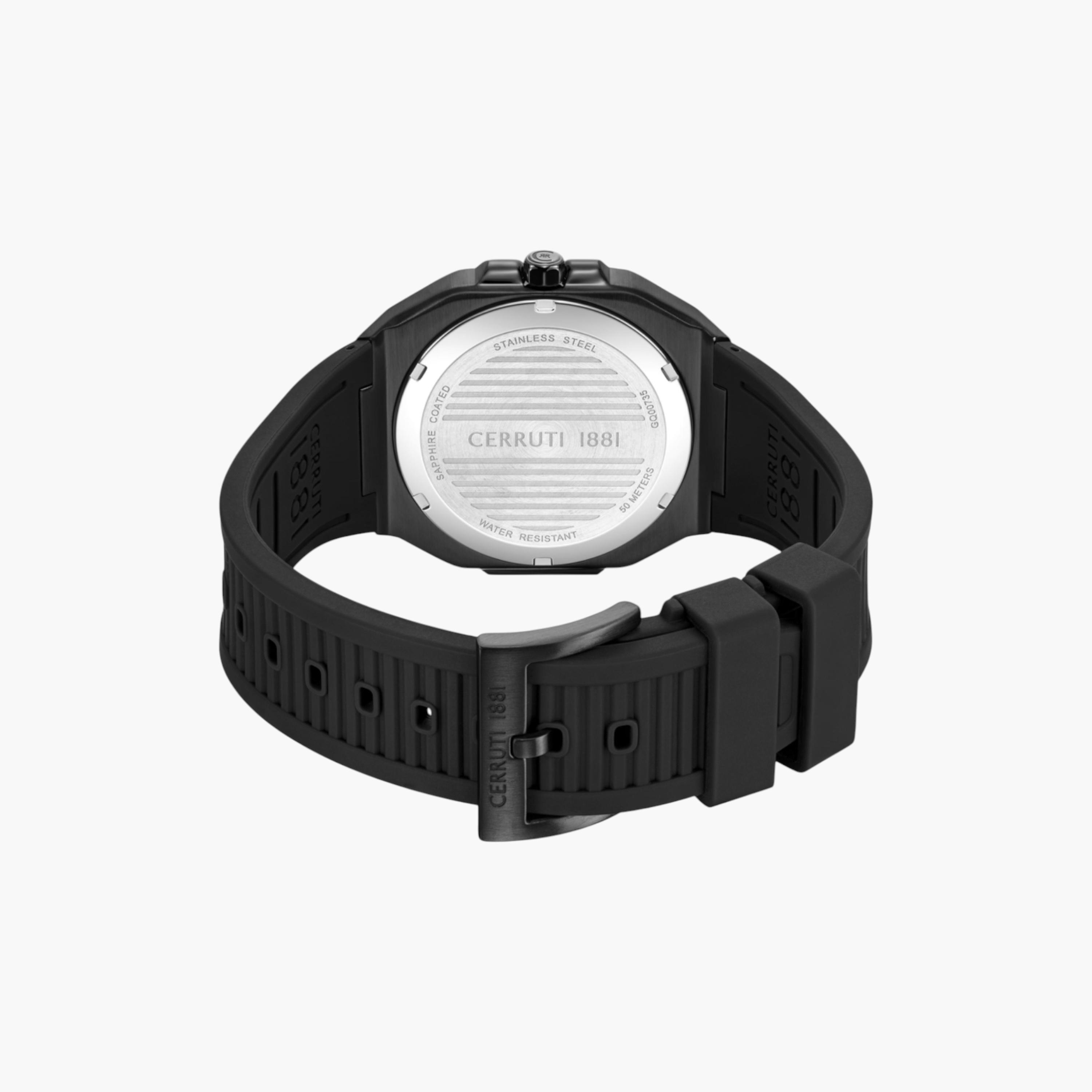 ساعة سيليكون سوداء للرجال متعددة الوظائف-men-watchesandjewellery-watches-image-3