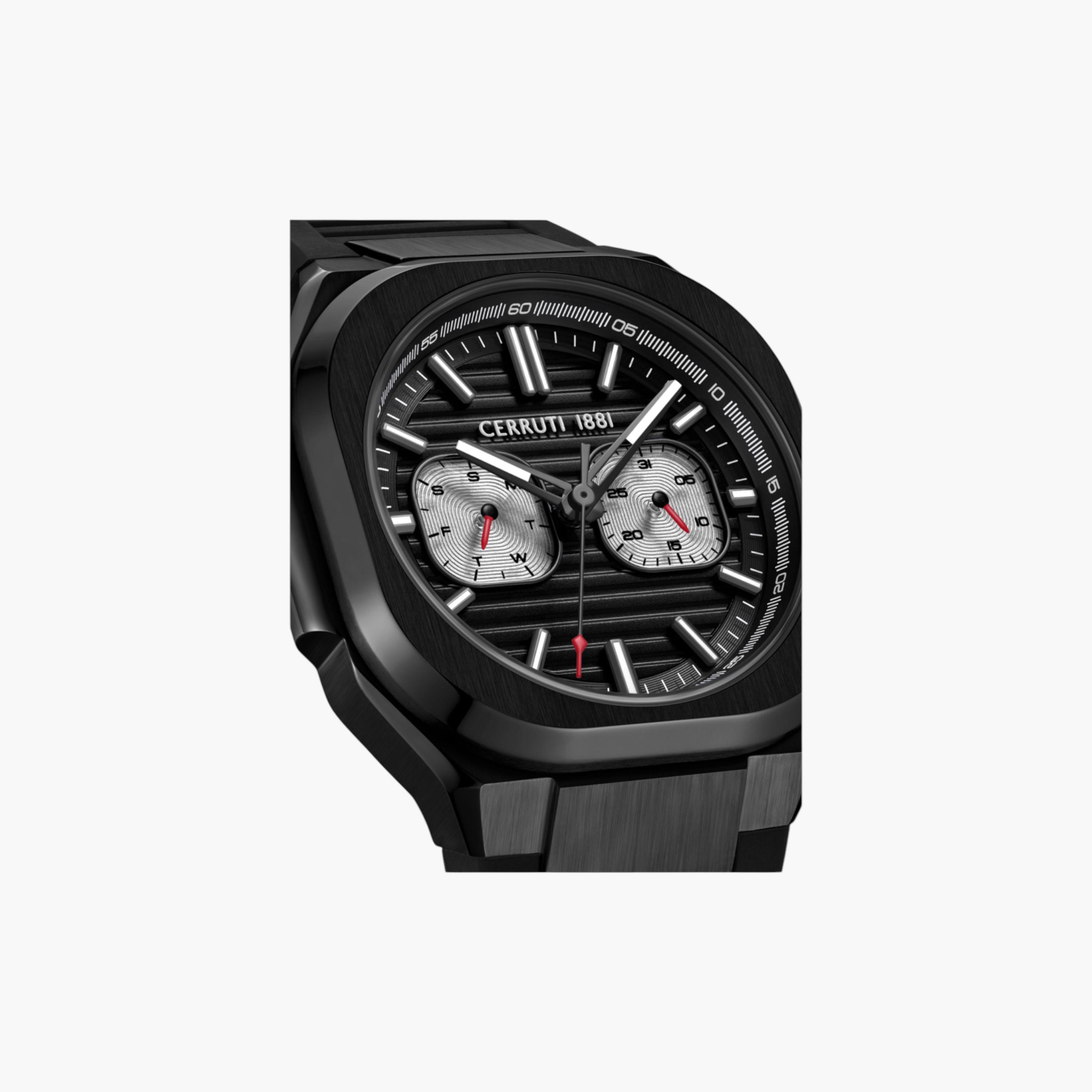 ساعة سيليكون سوداء للرجال متعددة الوظائف-men-watchesandjewellery-watches-image-4