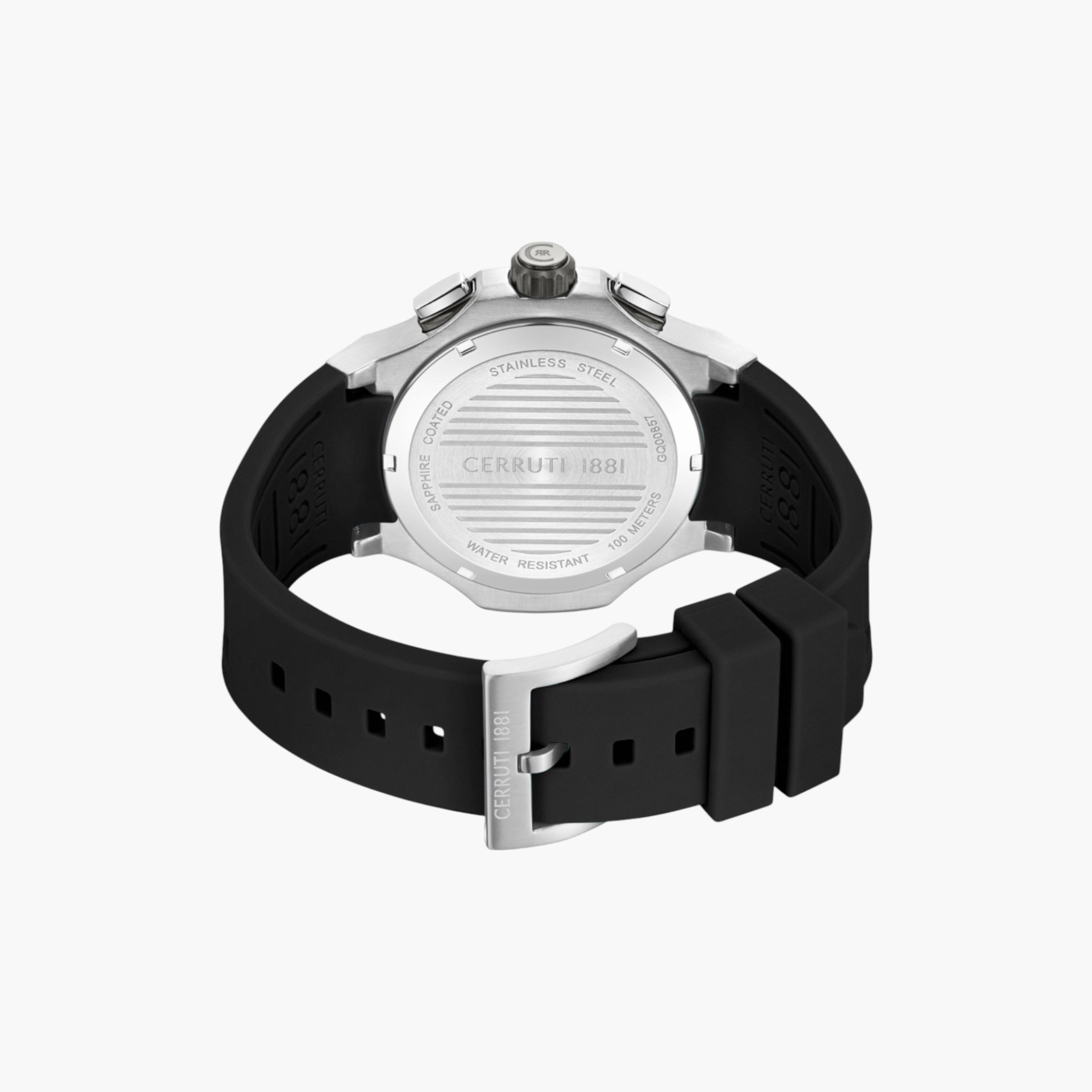 Chronograph Men's Silicone Strap Watch-men-watchesandjewellery-watches-image-3