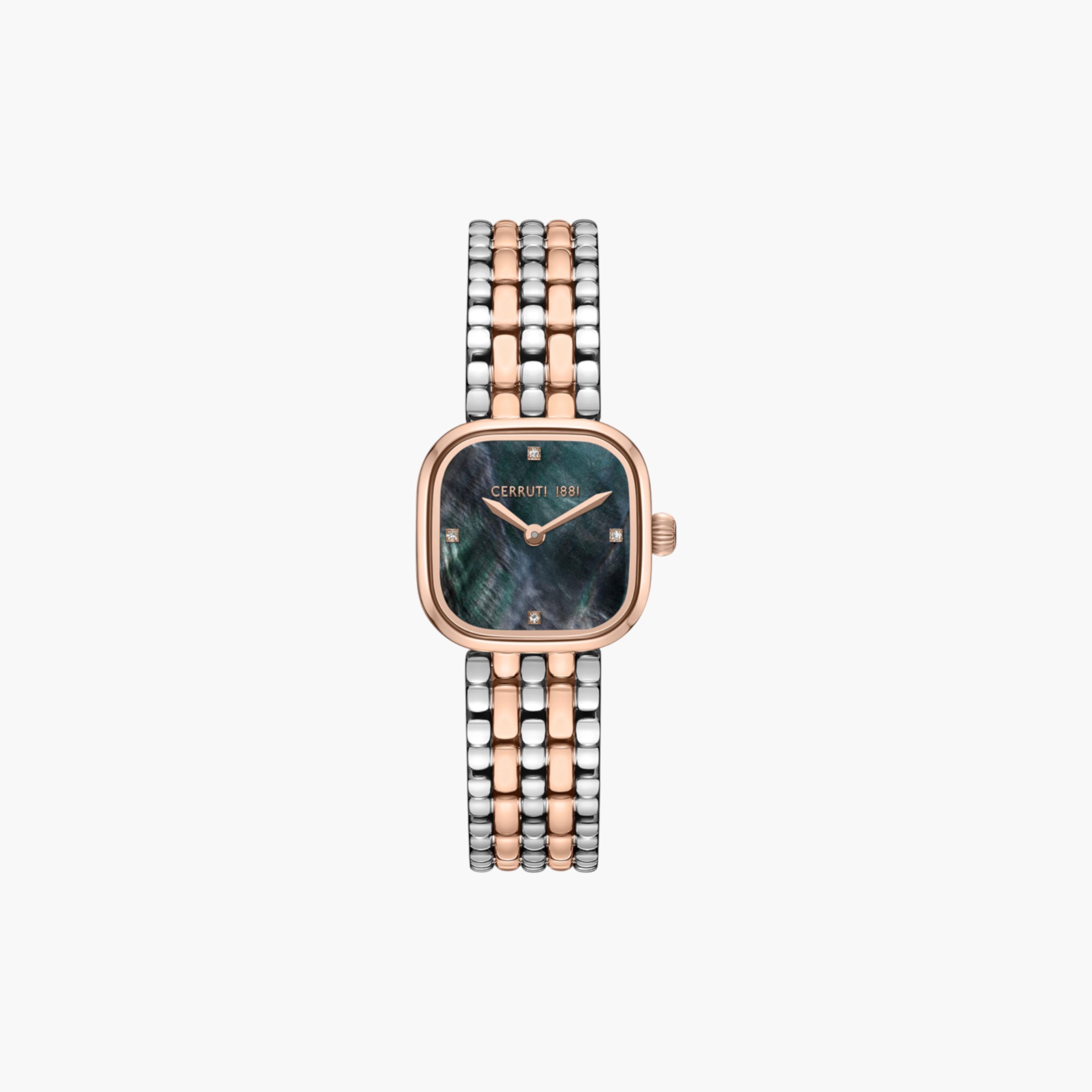 Elegant Two-Tone Ladies Analog Watch-women-watchesandjewellery-watches-image-1