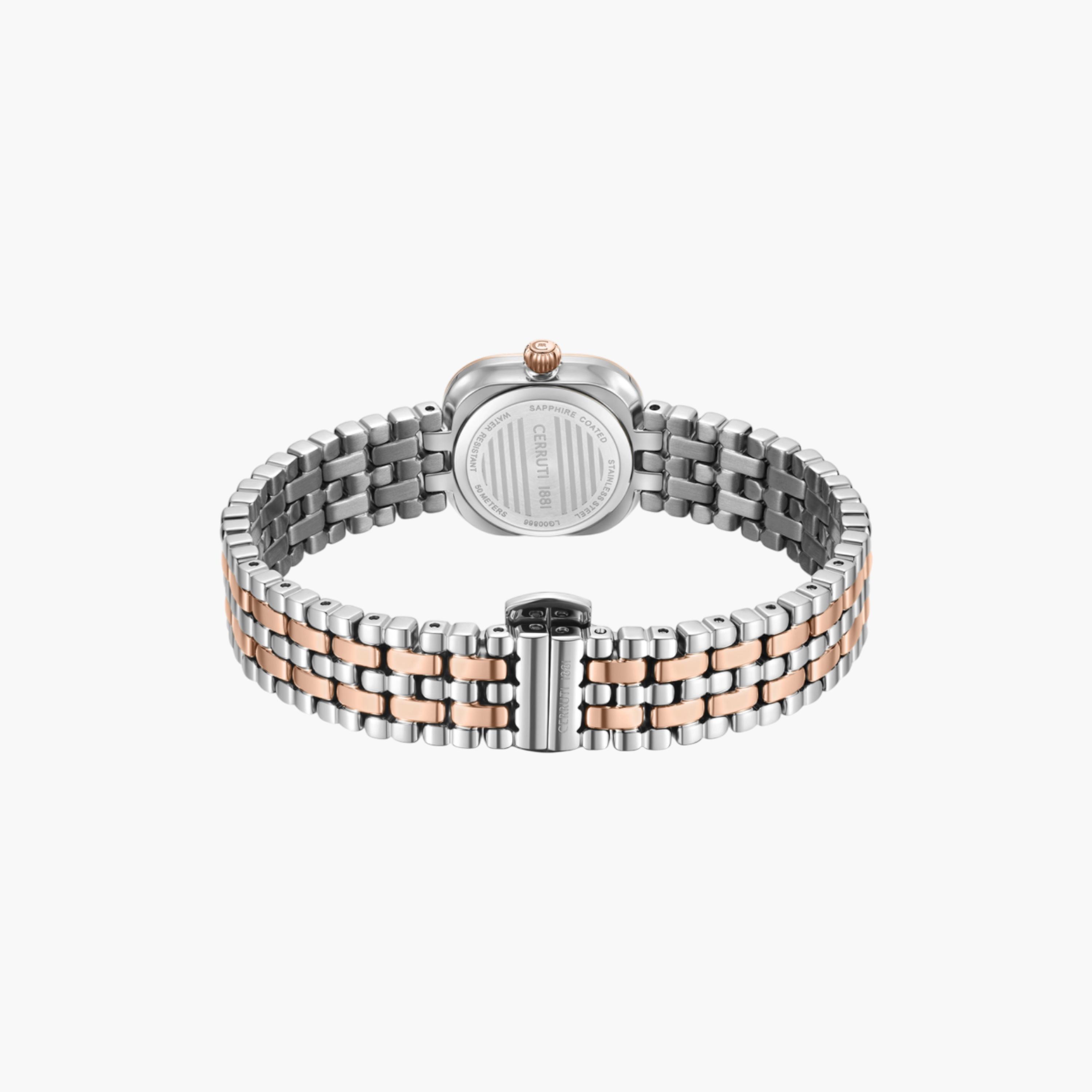 Elegant Two-Tone Ladies Analog Watch-women-watchesandjewellery-watches-image-3
