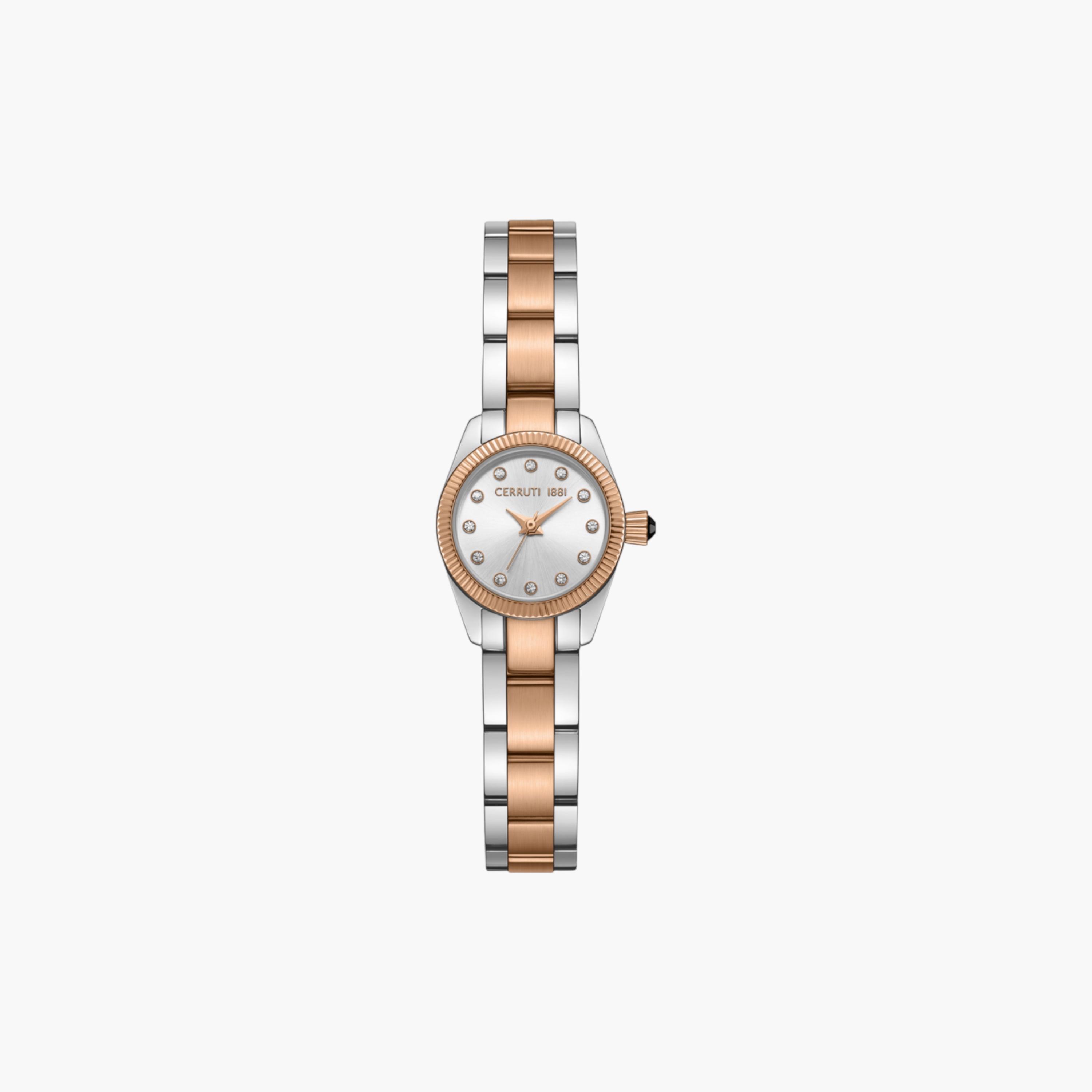 Two-Tone Stainless Steel Analog Watch-women-watchesandjewellery-watches-image-1