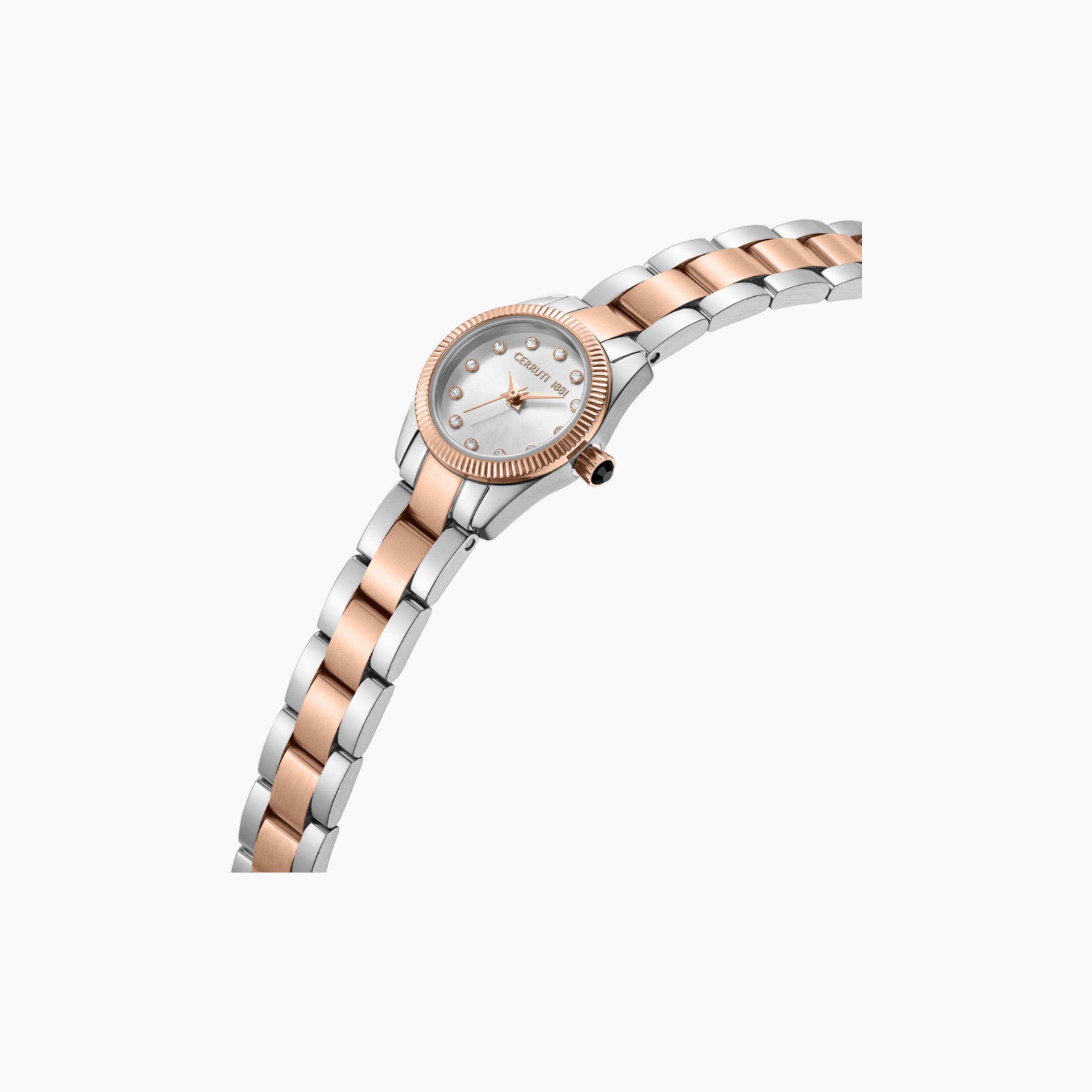 Two-Tone Stainless Steel Analog Watch-women-watchesandjewellery-watches-image-2