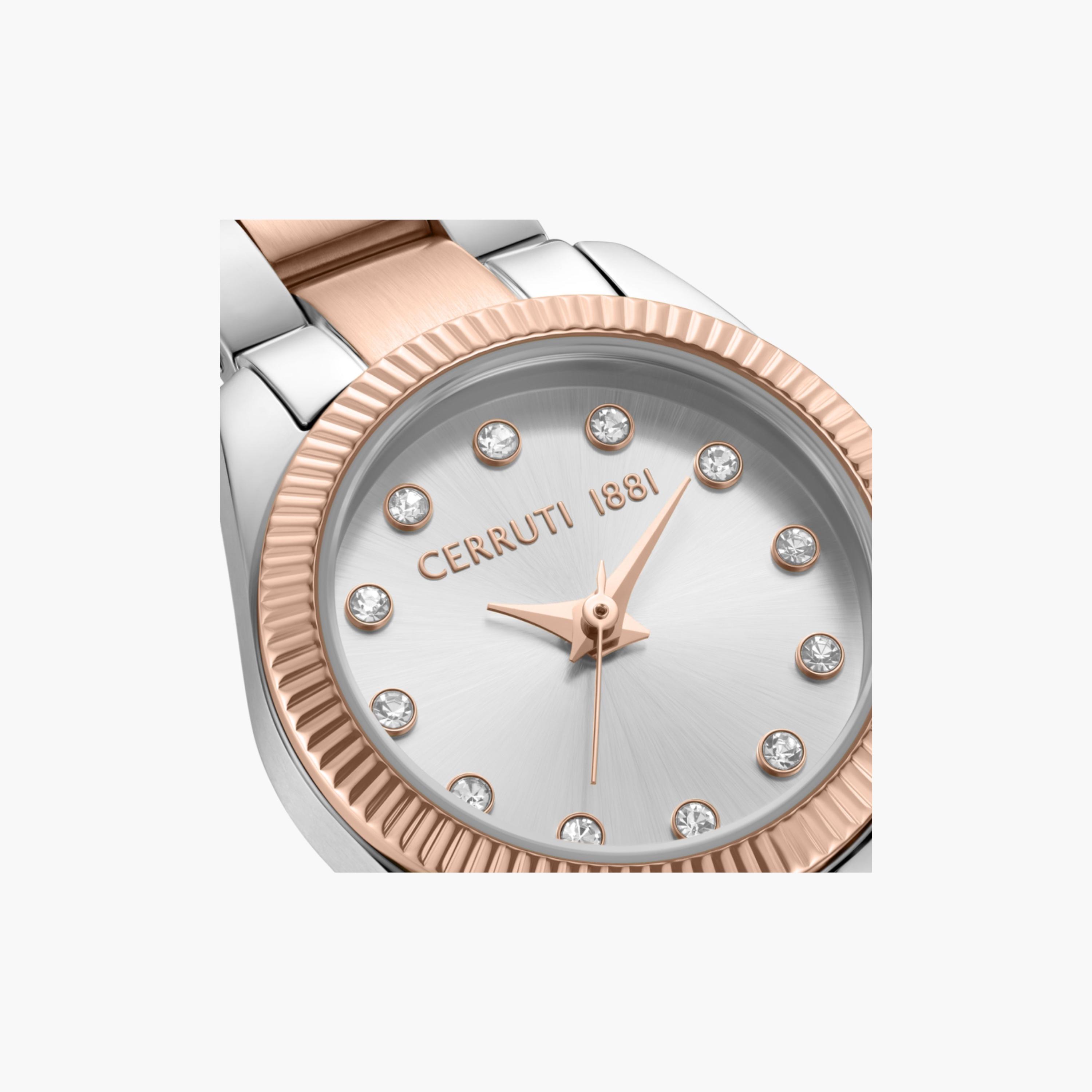 Two-Tone Stainless Steel Analog Watch-women-watchesandjewellery-watches-image-4