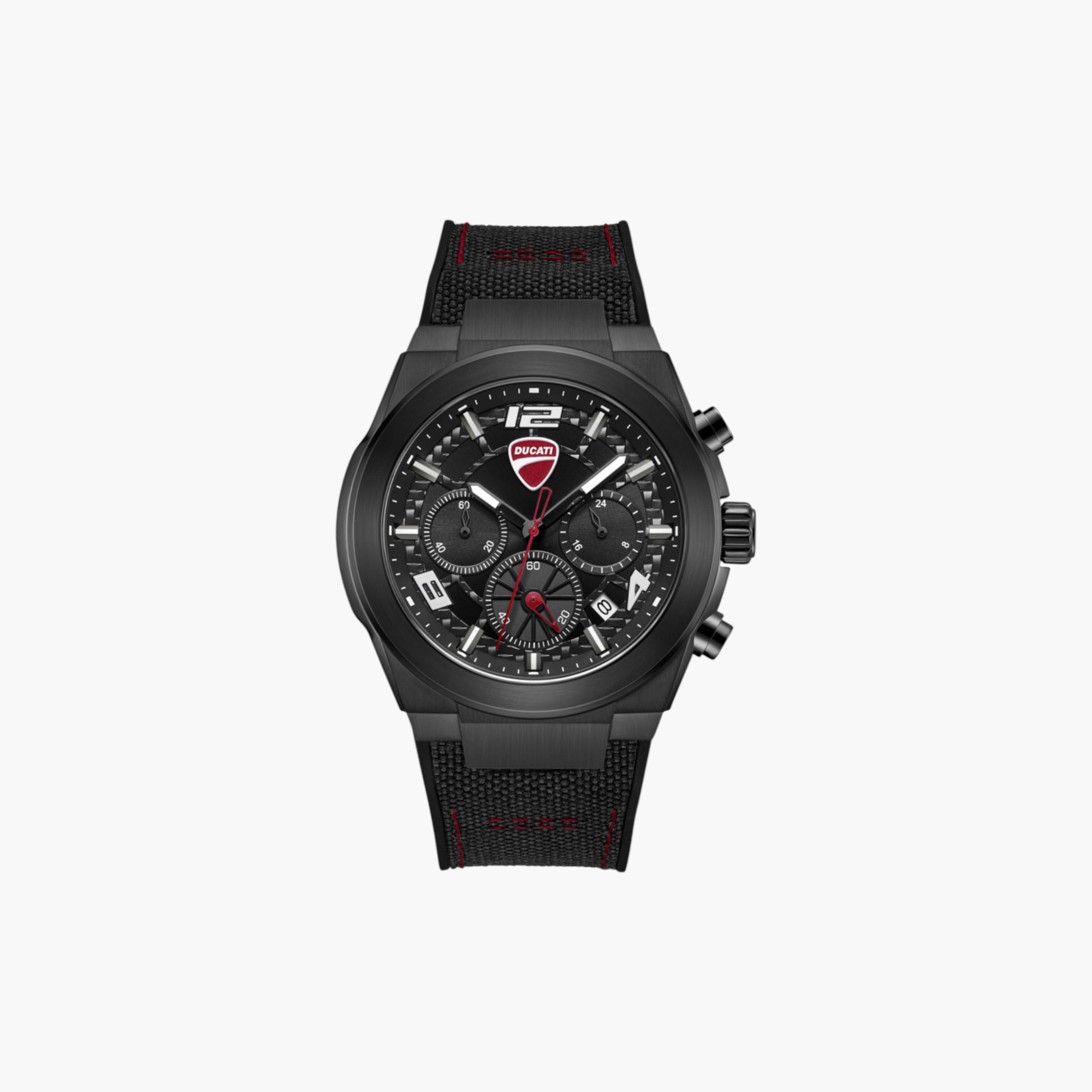 Black Chronograph Watch-men-watchesandjewellery-watches-image-1