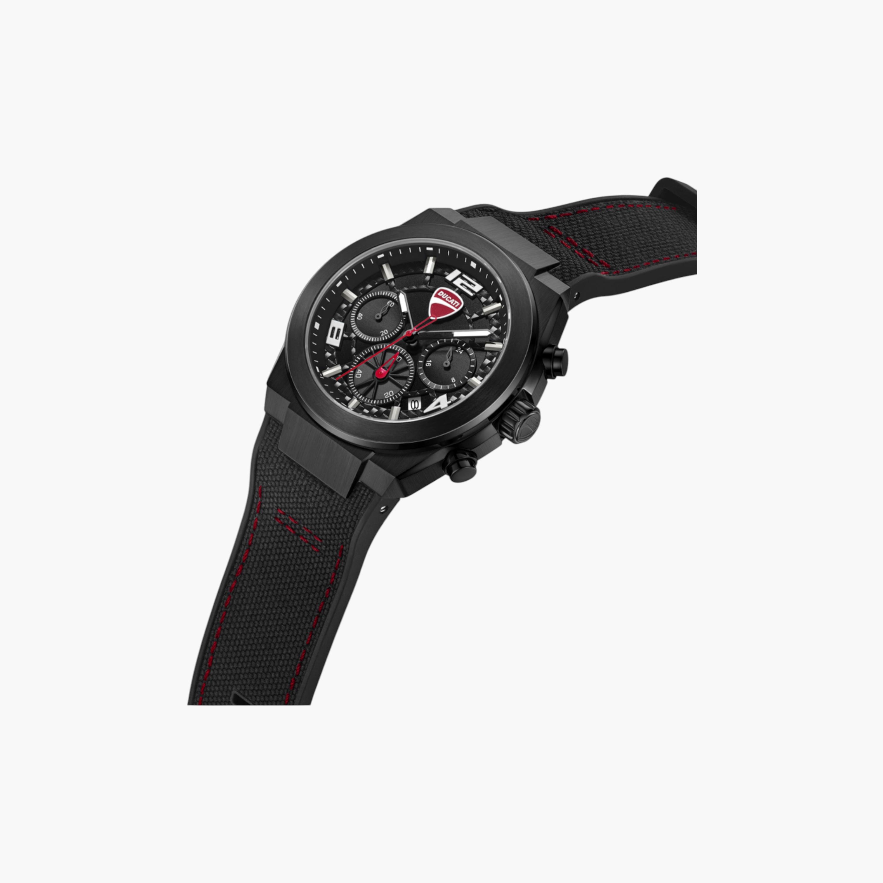 Black Chronograph Watch-men-watchesandjewellery-watches-image-2