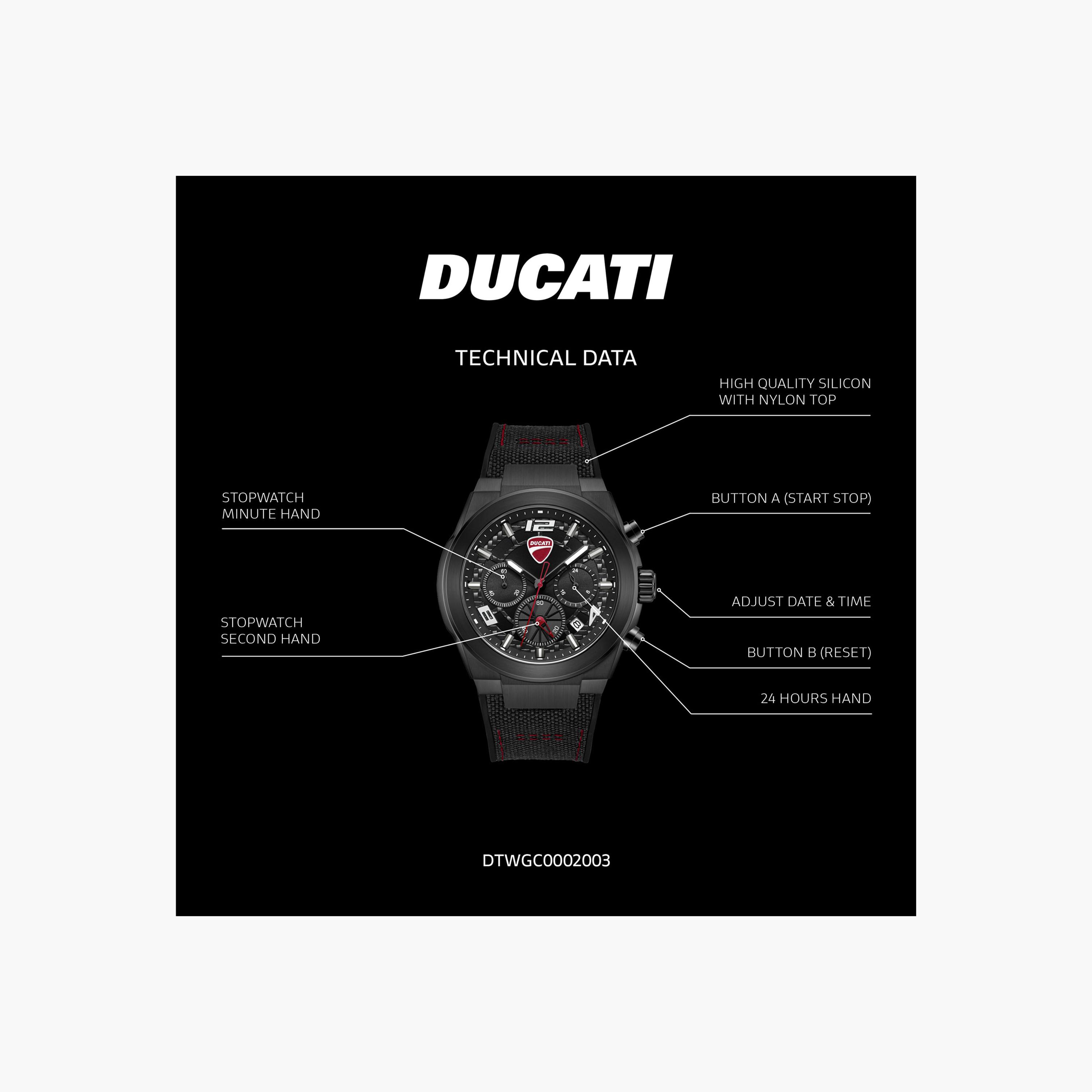 Black Chronograph Watch-men-watchesandjewellery-watches-image-5