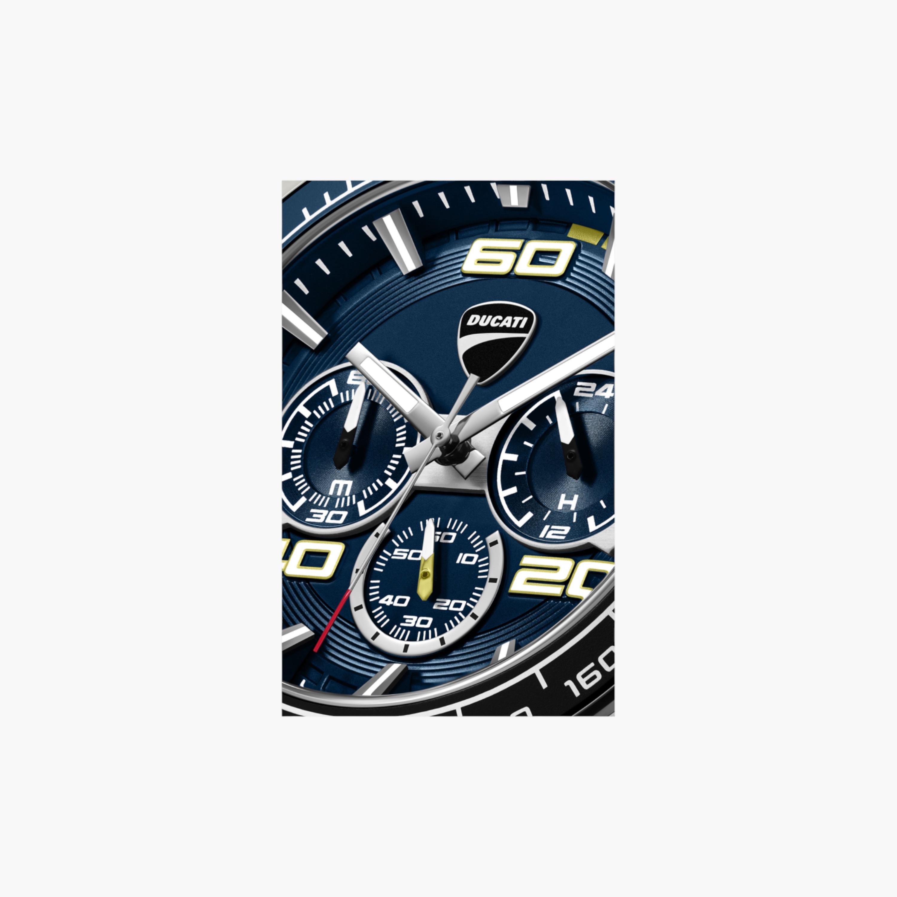 Blue Dial Chronograph Watch, 44mm-men-watchesandjewellery-watches-image-4