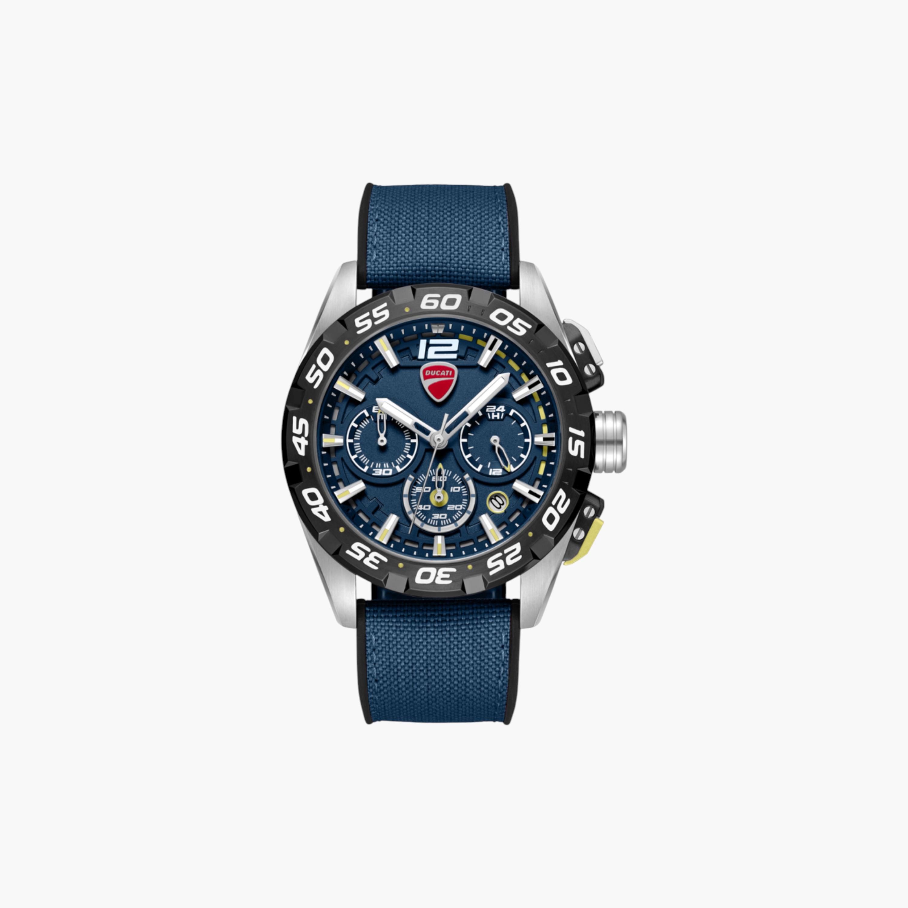 Blue Dial Chronograph Men's Watch-men-watchesandjewellery-watches-image-1