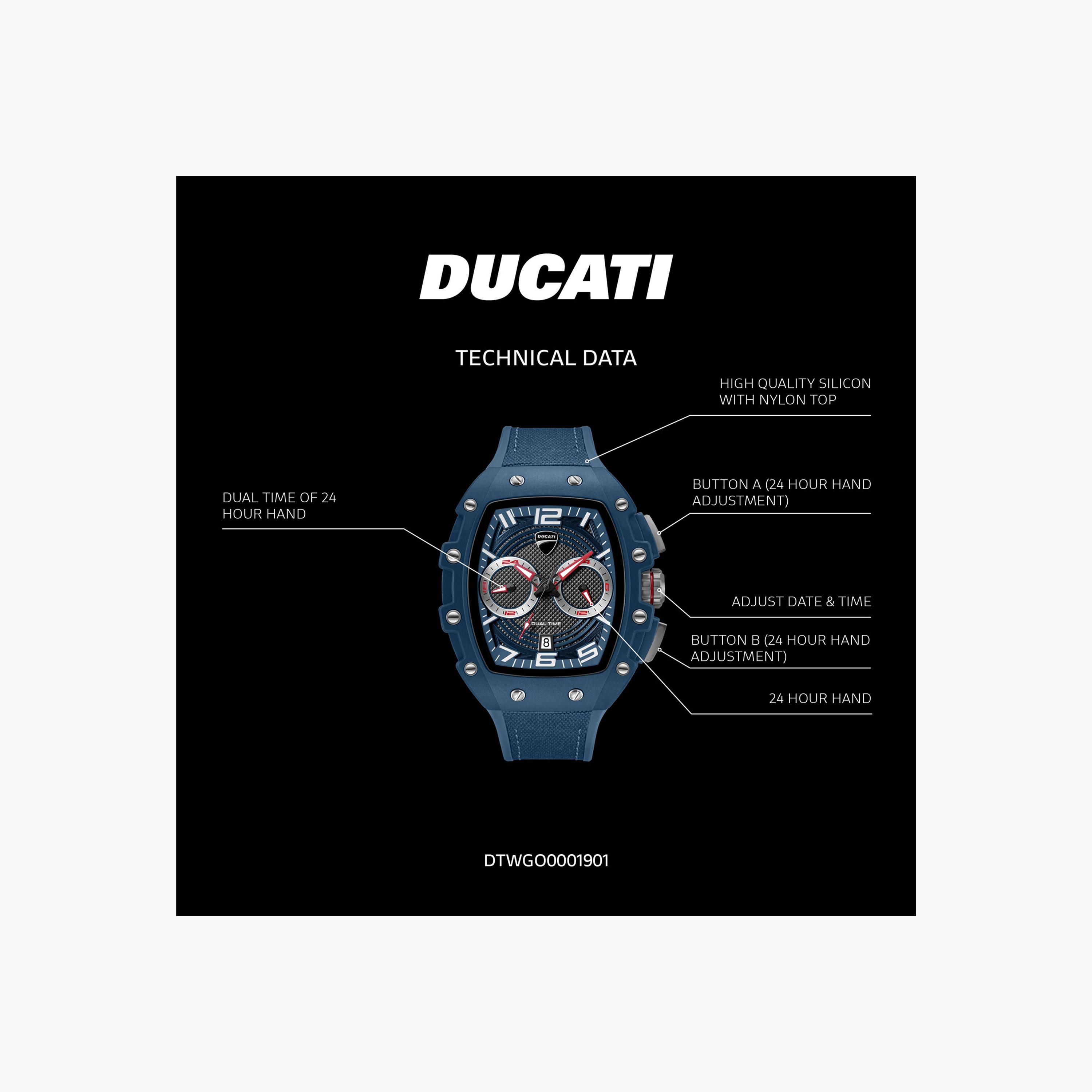 Blue Multifunction Men's Watch 44.5mm-men-watchesandjewellery-watches-image-5