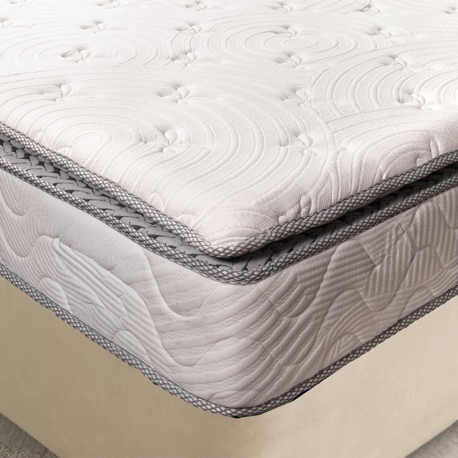 Kurlon Executive Medium-Firm Adaptive Pocket Springs Foam Top Queen Mattress - 200x150x25 cm