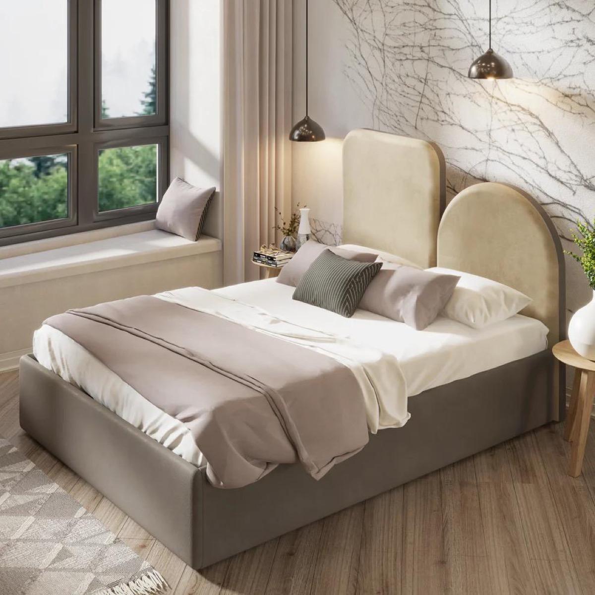 Aurora Super King Bed - 200x200 cm