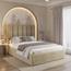 Galaxy Velvet Queen Bed - 160x200 cm-InfluencerCodes_Ramadan26_All_20012026-image-1