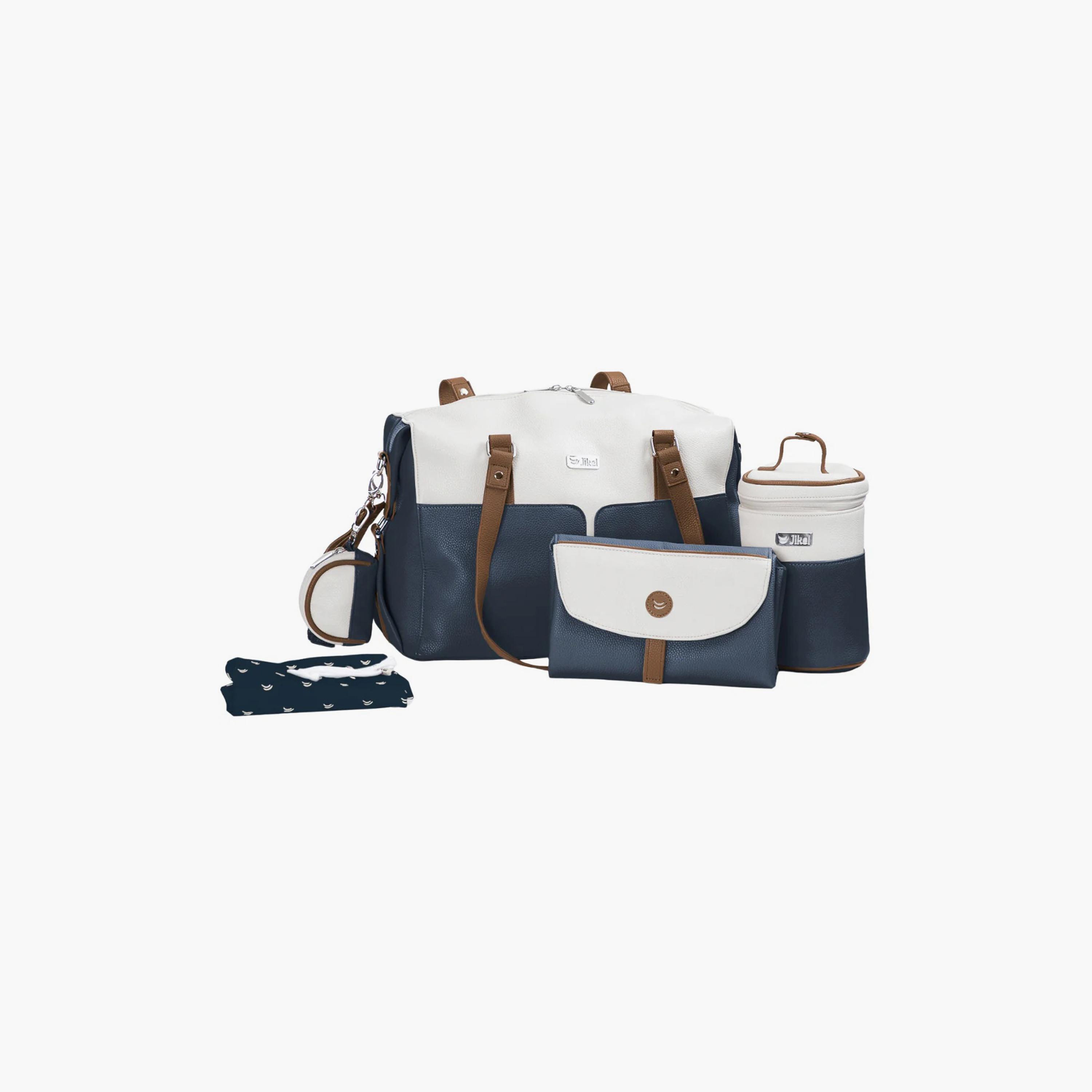 Jikel 4-Piece Diaper Bag Set with Changing Mat-baby-gear-diaperbags-image-1