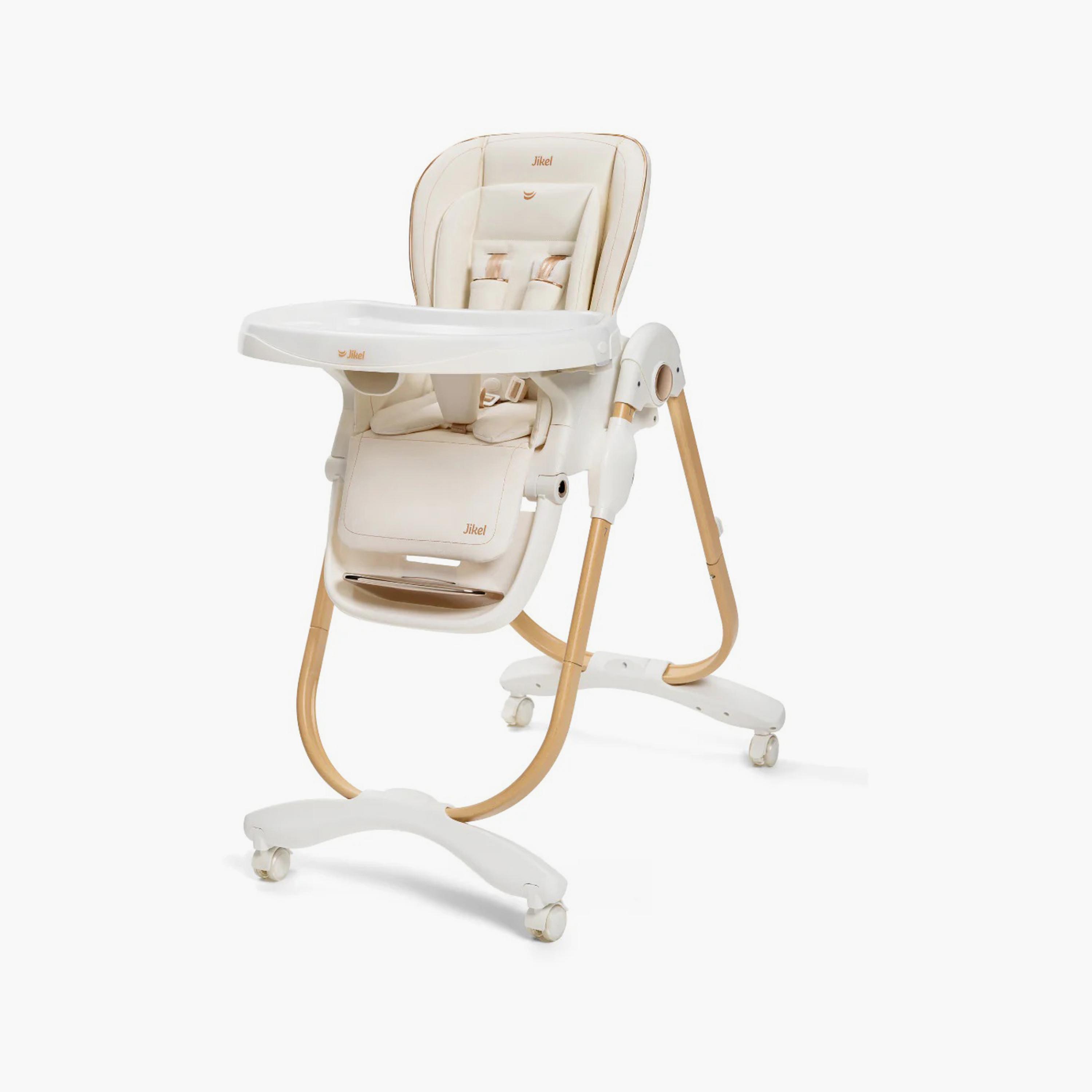 Jikel Lightweight Auto-Fold Nobel Highchair-baby-feeding-highchairsandboosters-image-1