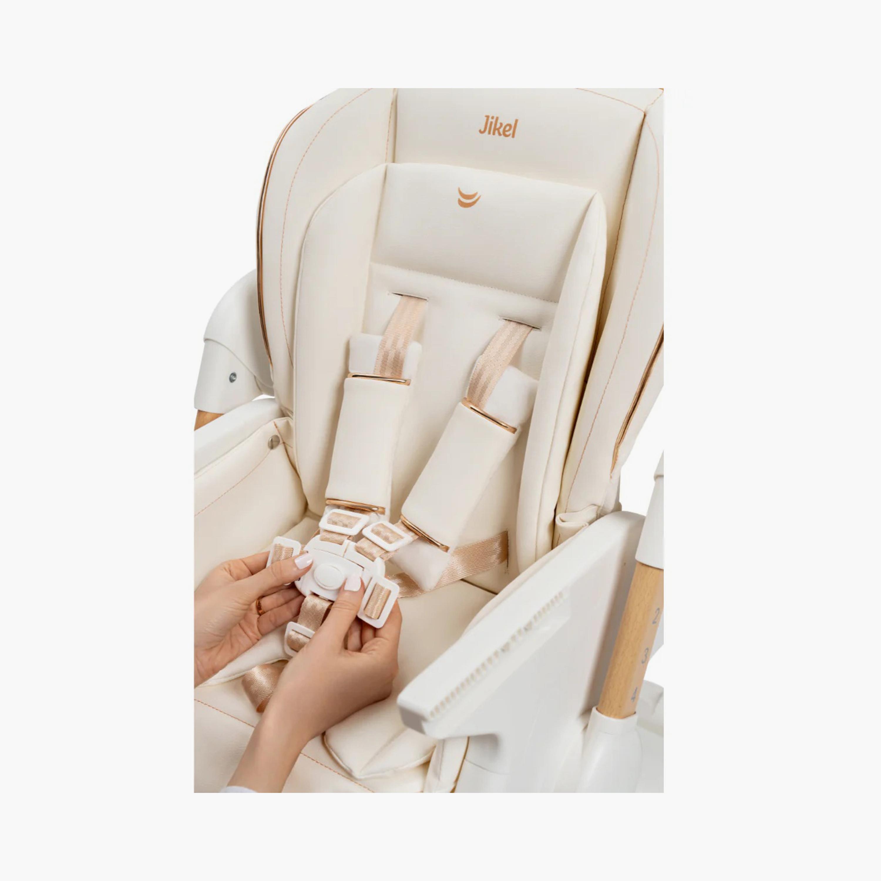 Jikel Lightweight Auto-Fold Nobel Highchair-baby-feeding-highchairsandboosters-image-7