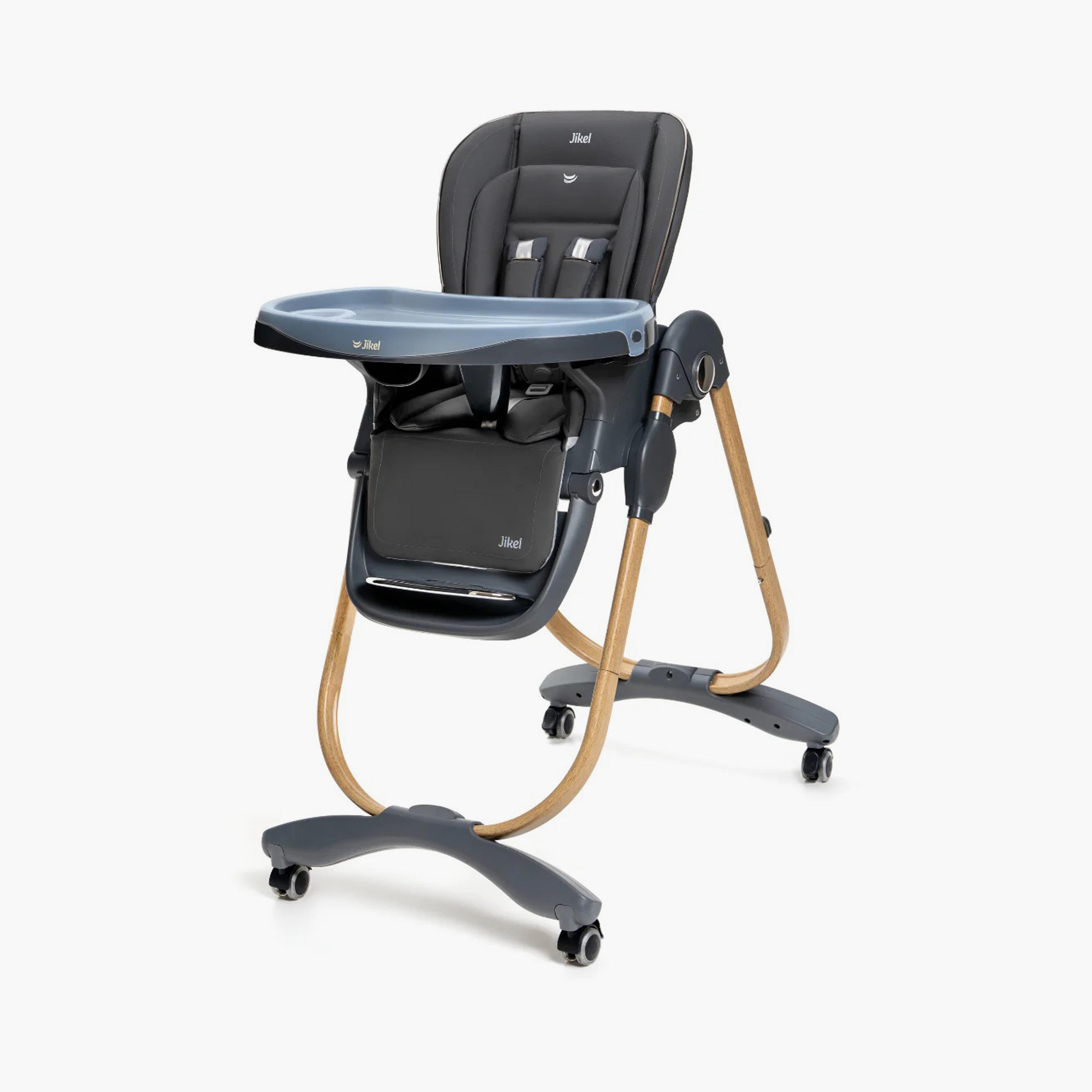 Jikel Lightweight Auto-Fold Nobel Highchair-baby-feeding-highchairsandboosters-image-1