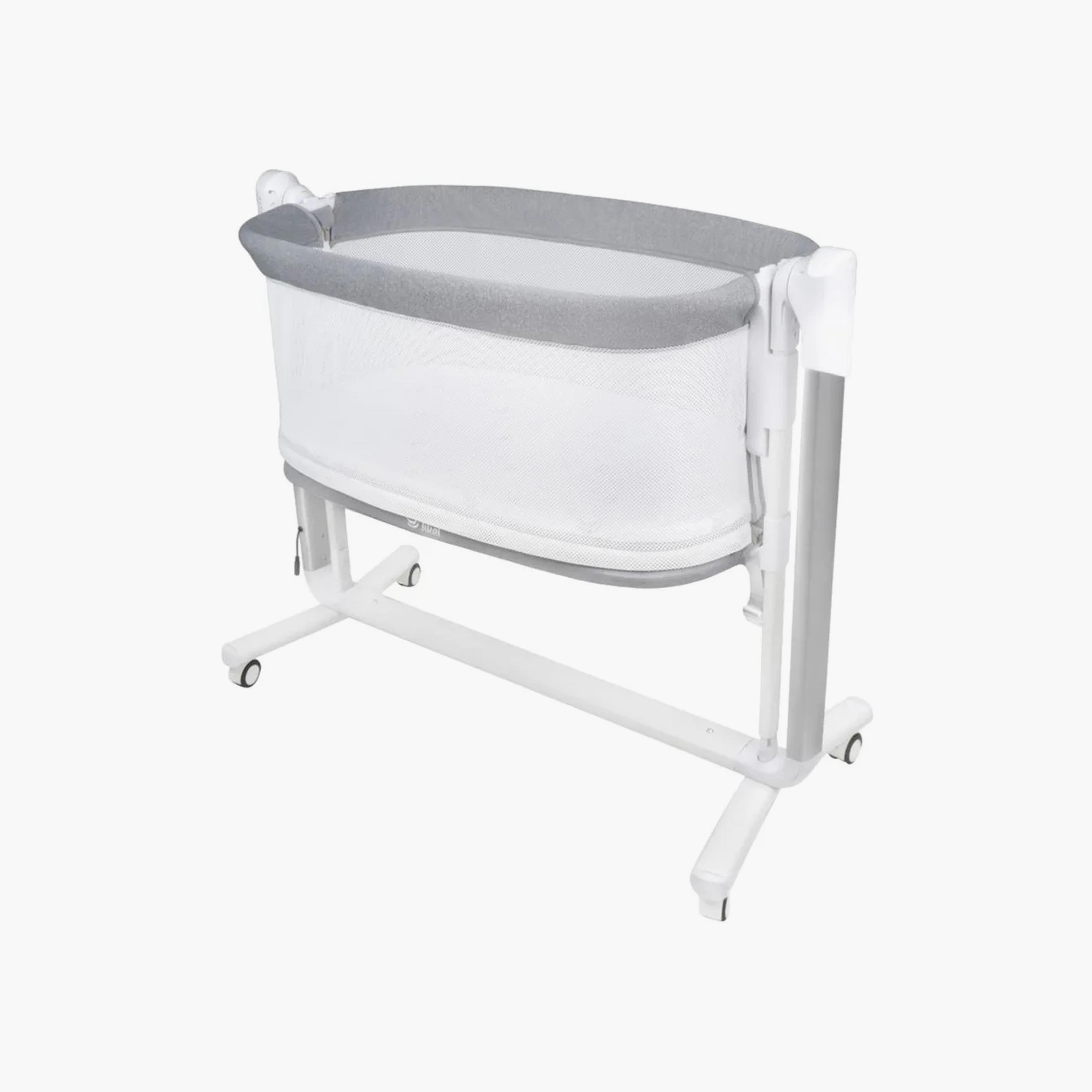 Jikel Height adjustable Pony Electric Co-Sleeper - Grey-baby-nursery-furniture-cribsandbeds-bassinets-image-1