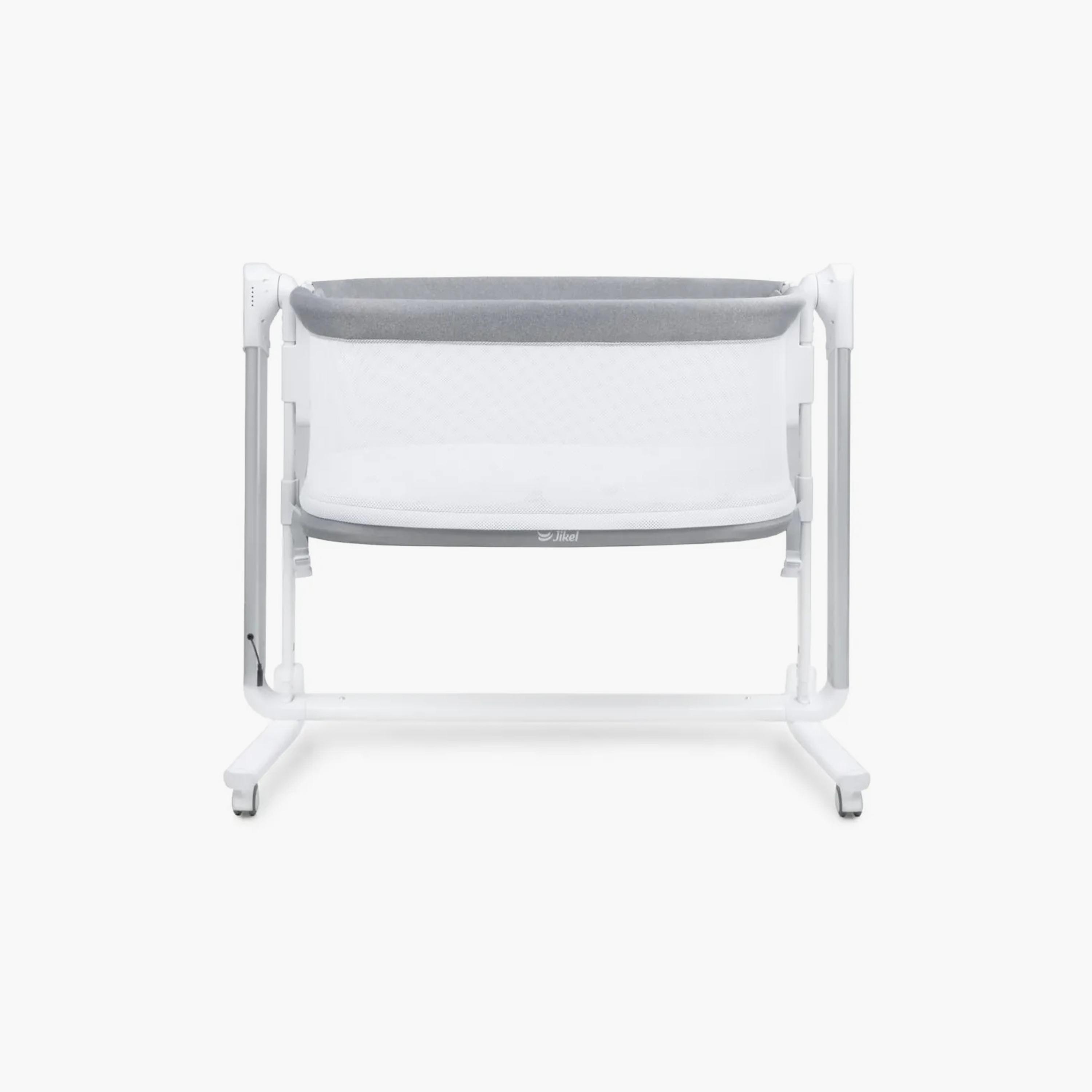 Jikel Height adjustable Pony Electric Co-Sleeper - Grey-baby-nursery-furniture-cribsandbeds-bassinets-image-8