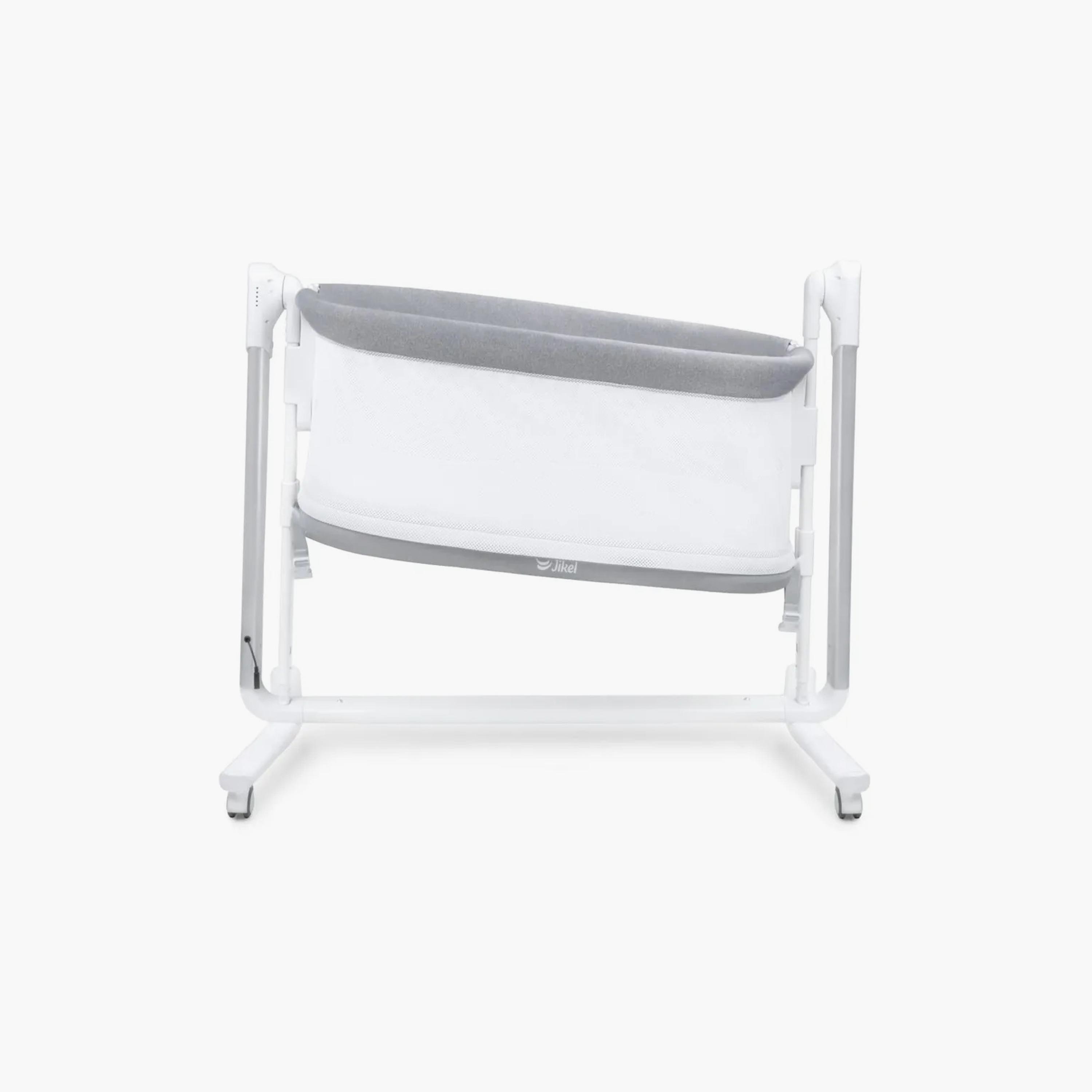 Jikel Height adjustable Pony Electric Co-Sleeper - Grey-baby-nursery-furniture-cribsandbeds-bassinets-image-9
