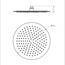 HESANIT Stainless Steel Round Rain Shower Head - 30 cm-household-bathandlaundry-shower-showeraccessories-image-7