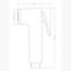 HESANIT Logic Chrome Handheld Bidet Sprayer Set - 580100300C-household-bathandlaundry-shower-showeraccessories-image-14