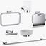 طقم اكسسوارات حمام 6 قطع - هيسانيت-household-bathandlaundry-bathaccessories-bathaccessorysets-image-7