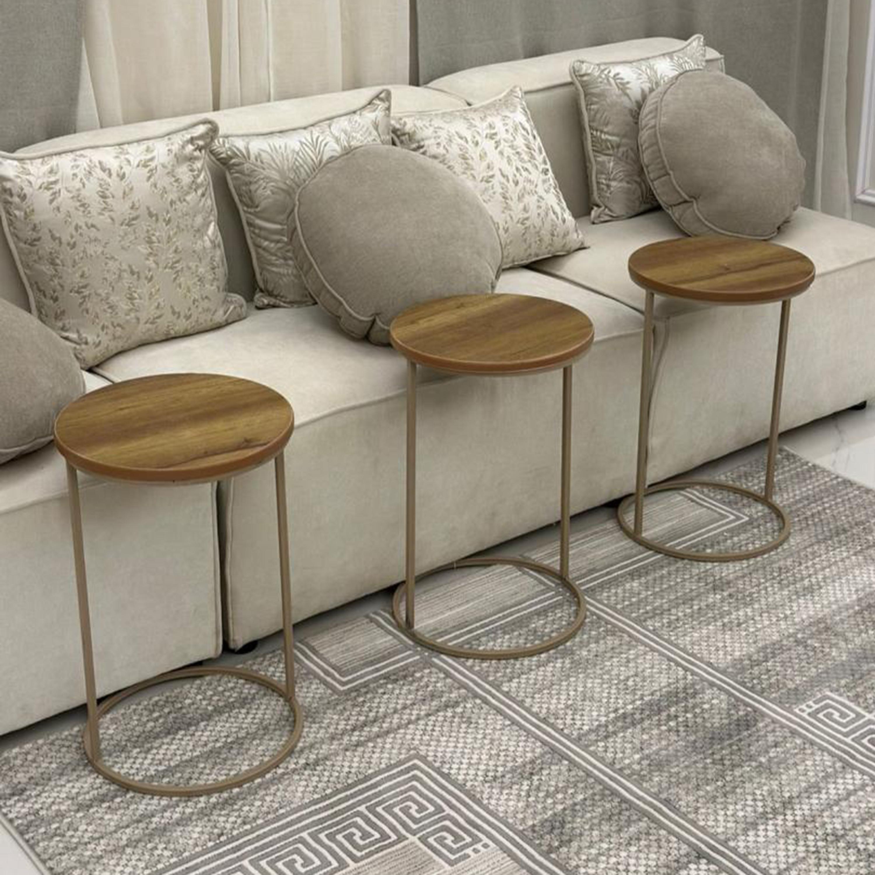 Three-Piece Round Side Table Set-furniture-livingroom-coffeetables-image-2