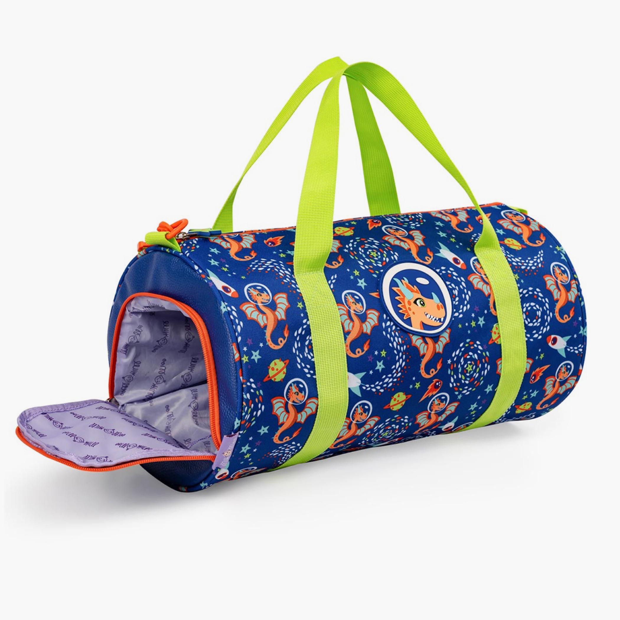 Milk&Moo Dragon Print Duffle Bag