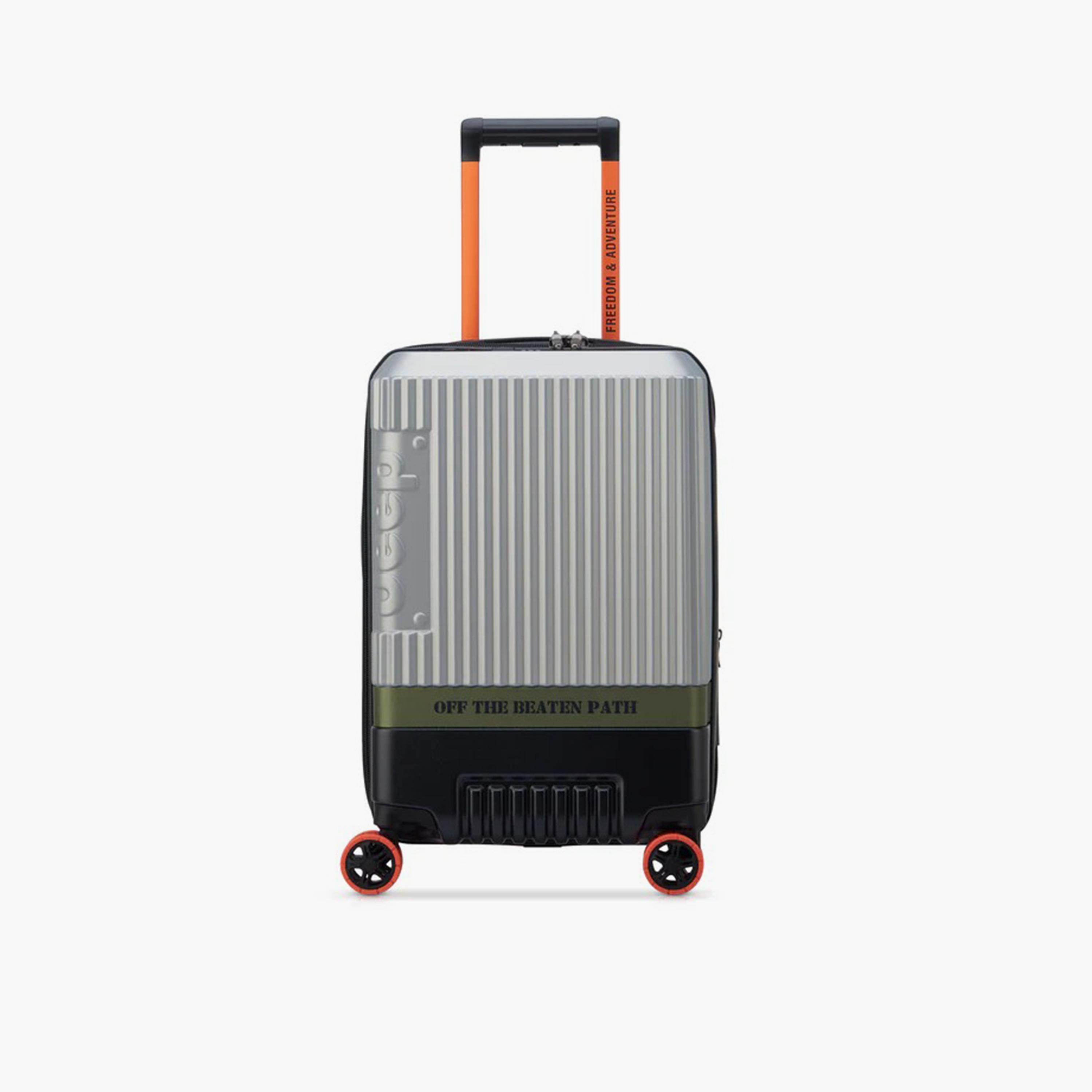 Jeep 55 CM Small Cabin Polycarbonate with AB Hard Sided 4-Wheeler Spinner Trolley Bag with TSA Lock-travel-luggagesandbags-luggage-image-1