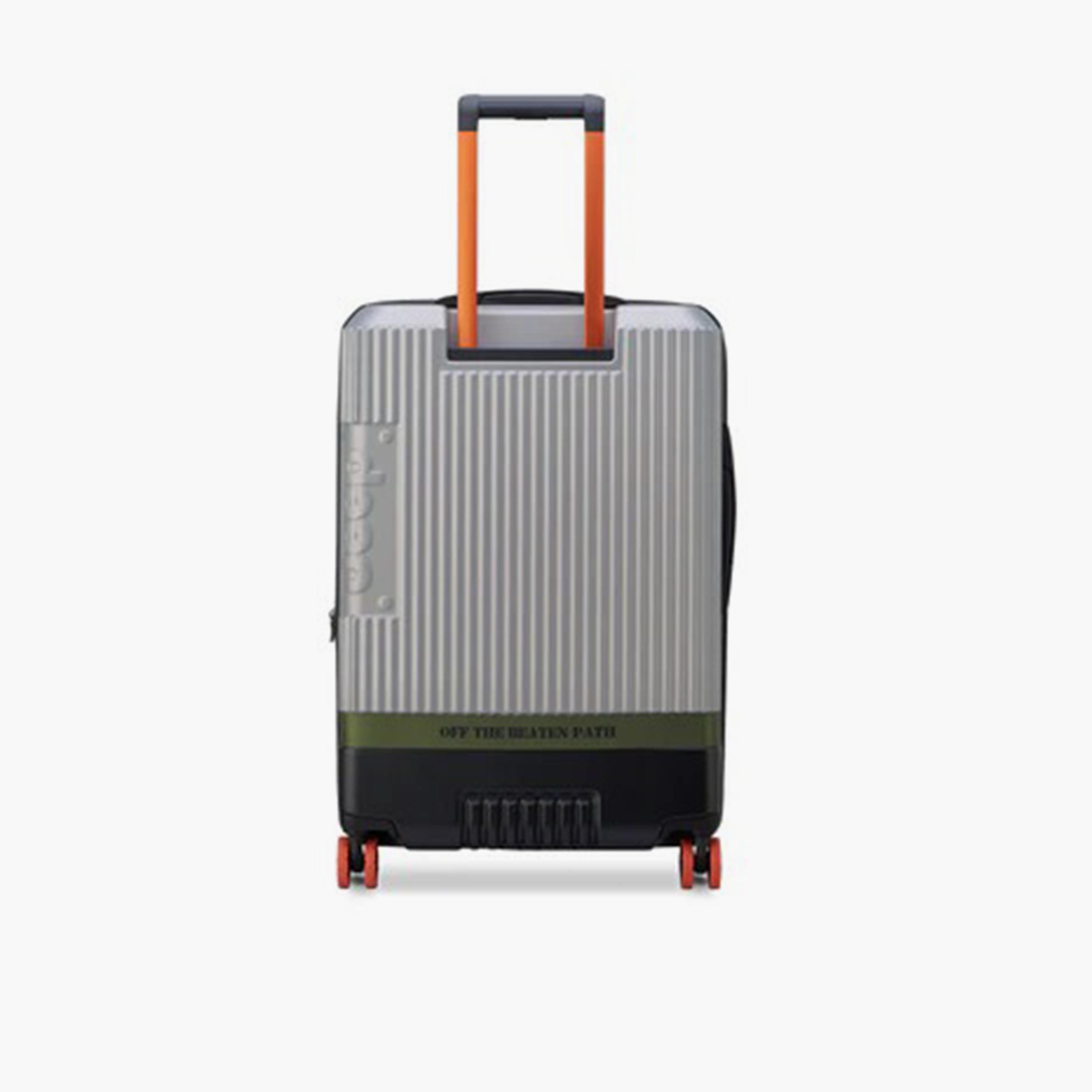 Jeep 69 CM Medium Check In Polycarbonate with AB Hard Sided 4-Wheeler Spinner Trolley Bag with TSA Lock-travel-luggagesandbags-luggage-image-5