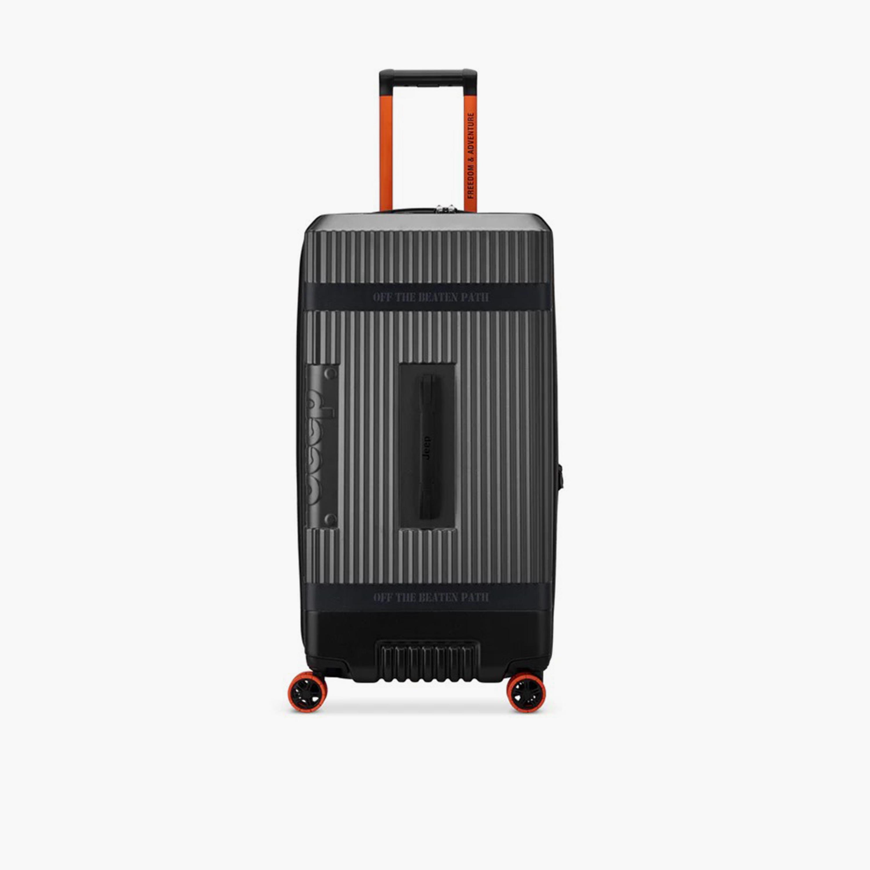 Jeep 80 CM Large Check In Polycarbonate with AB Hard Sided 4-Wheeler Spinner Trolley Bag with TSA Lock-travel-luggagesandbags-luggage-image-1