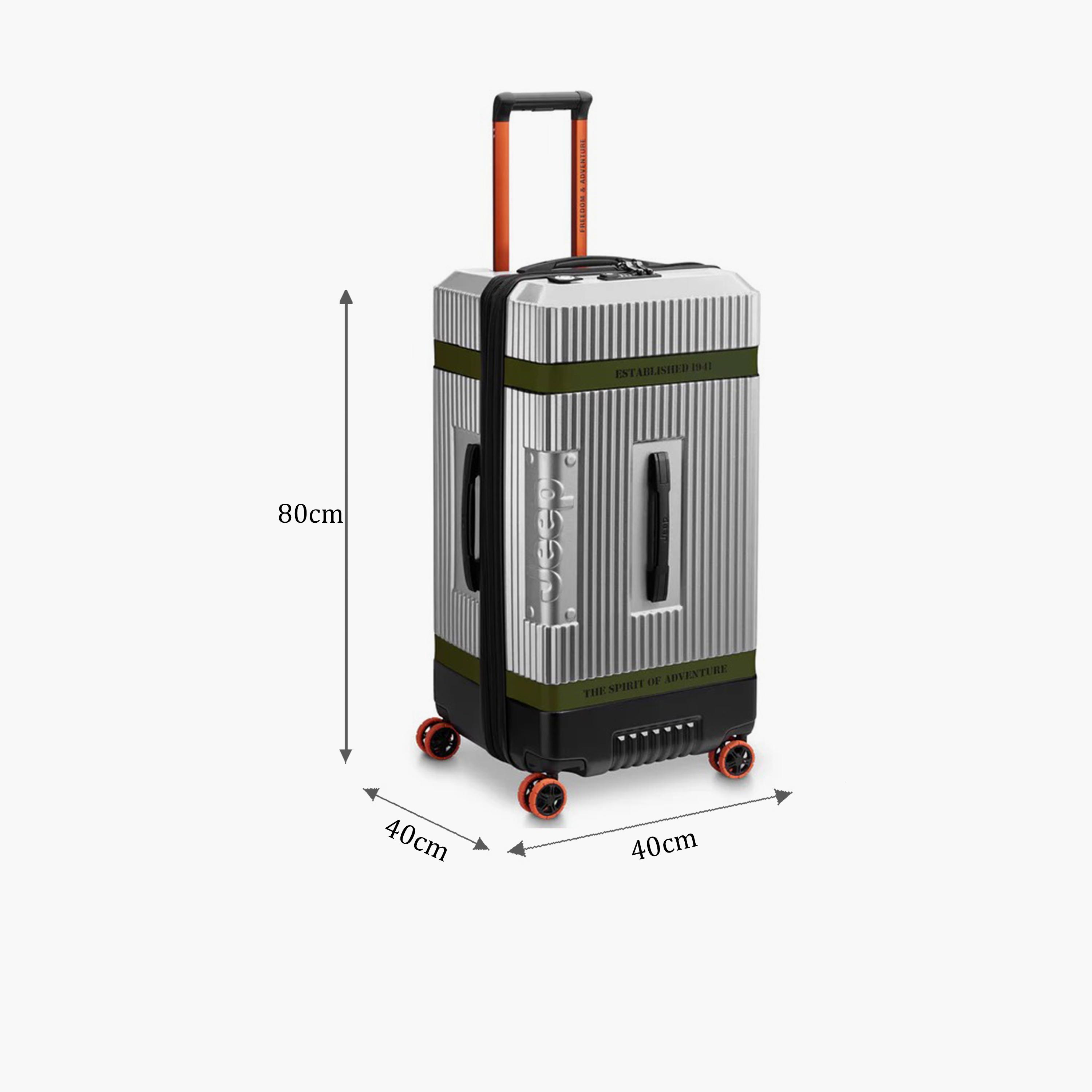 Jeep 80 CM Large Check In Polycarbonate with AB Hard Sided 4-Wheeler Spinner Trolley Bag with TSA Lock-travel-luggagesandbags-luggage-image-2