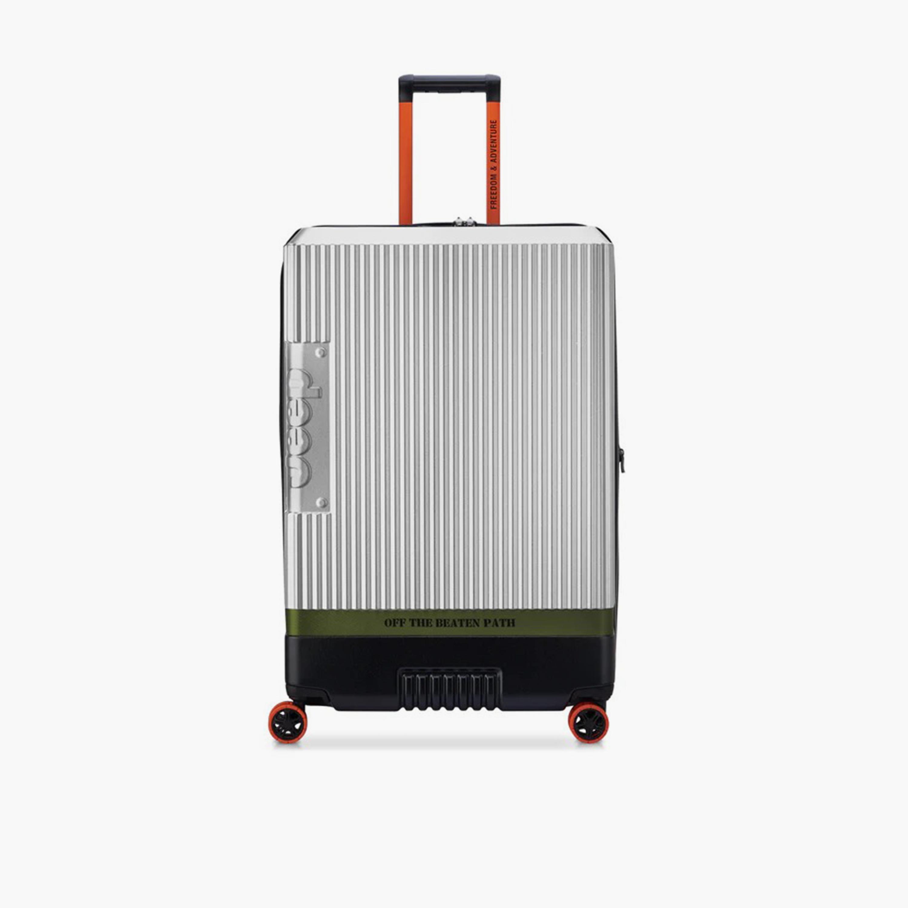 Jeep 81 CM Large Check In Polycarbonate with AB Hard Sided 4-Wheeler Spinner Trolley Bag with TSA Lock-travel-luggagesandbags-luggage-image-1