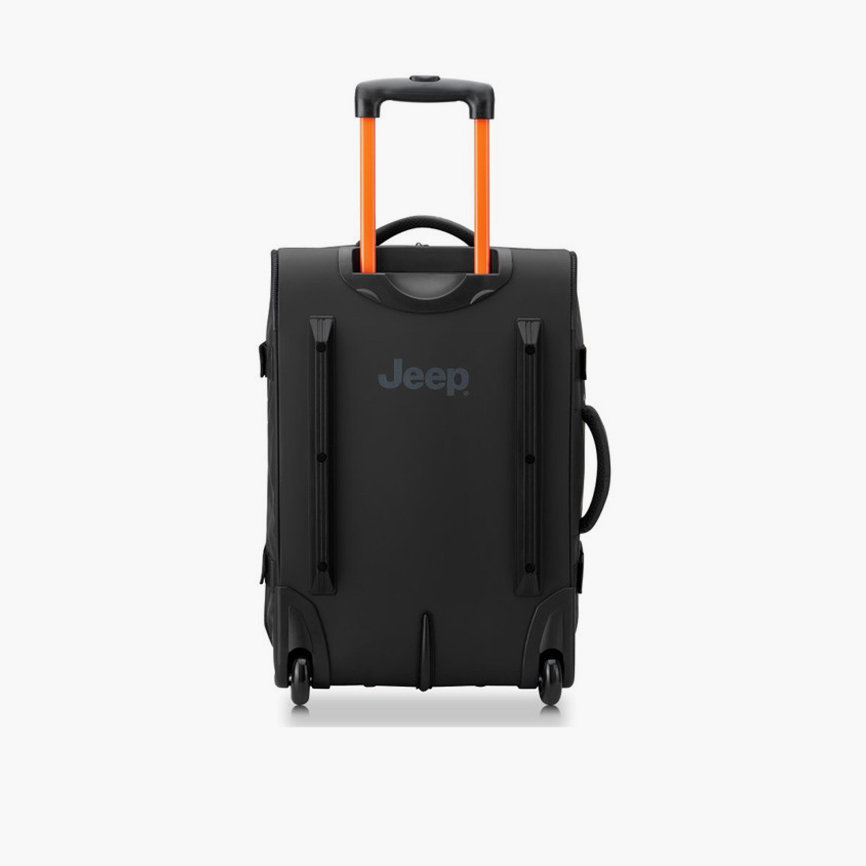 Jeep 55 CM Small Cabin Polyester Soft Sided 2-Wheeler Inline Trolley Bag with Combination Lock-travel-luggagesandbags-luggage-image-5