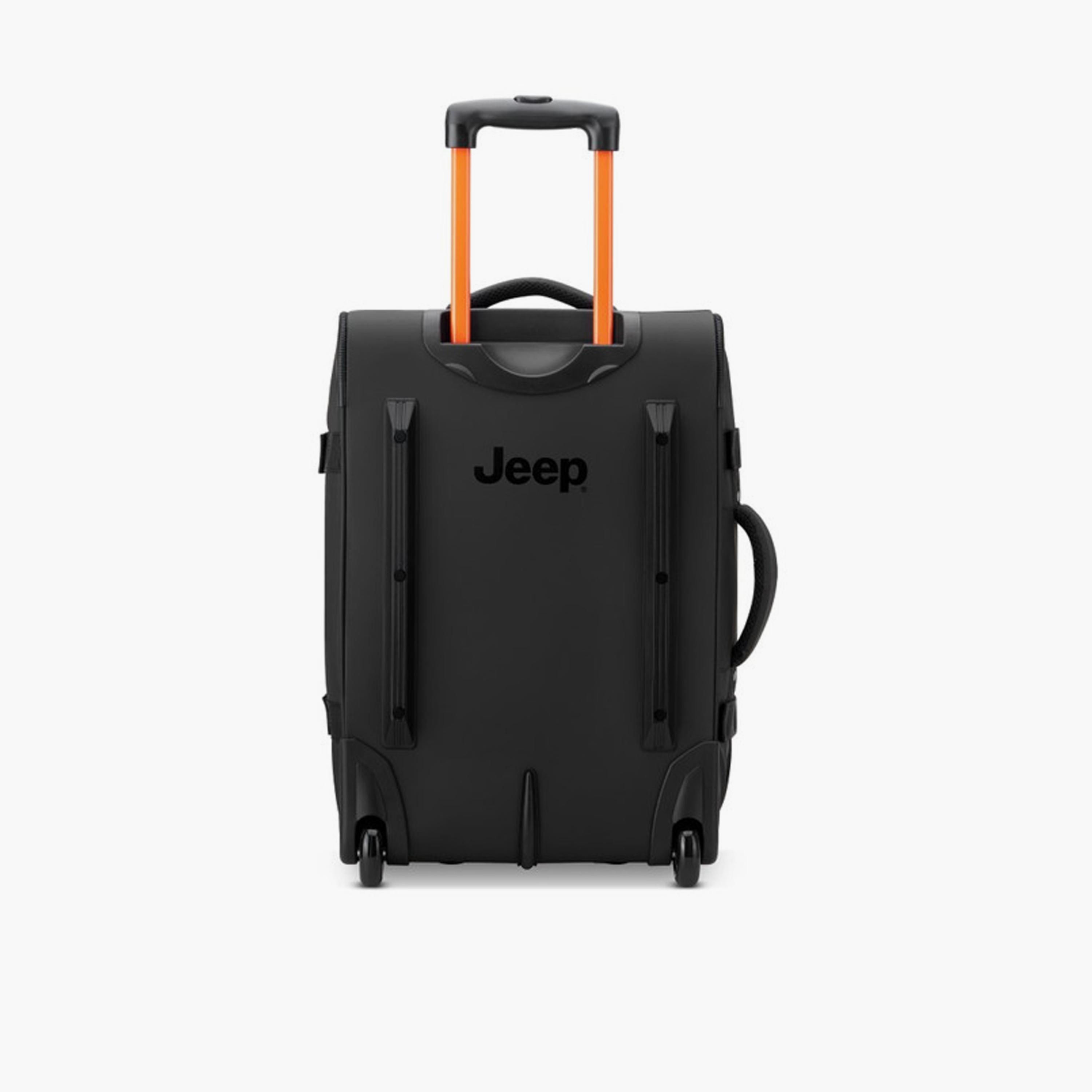Jeep 55 CM Small Cabin Polyester Soft Sided 2-Wheeler Inline Trolley Bag with Combination Lock-travel-luggagesandbags-luggage-image-5