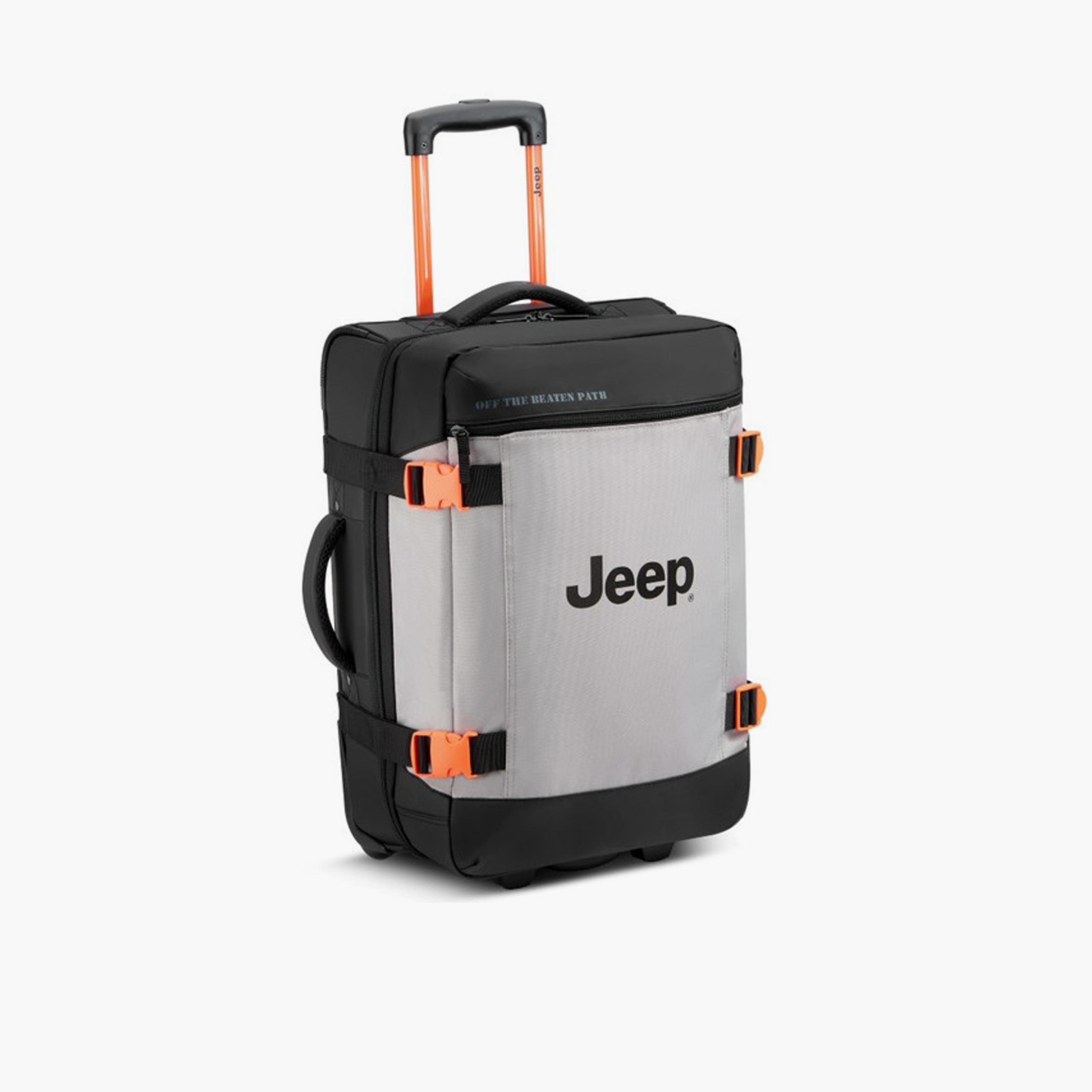 Jeep 55 CM Small Cabin Polyester Soft Sided 2-Wheeler Inline Trolley Bag with Combination Lock-travel-luggagesandbags-luggage-image-6