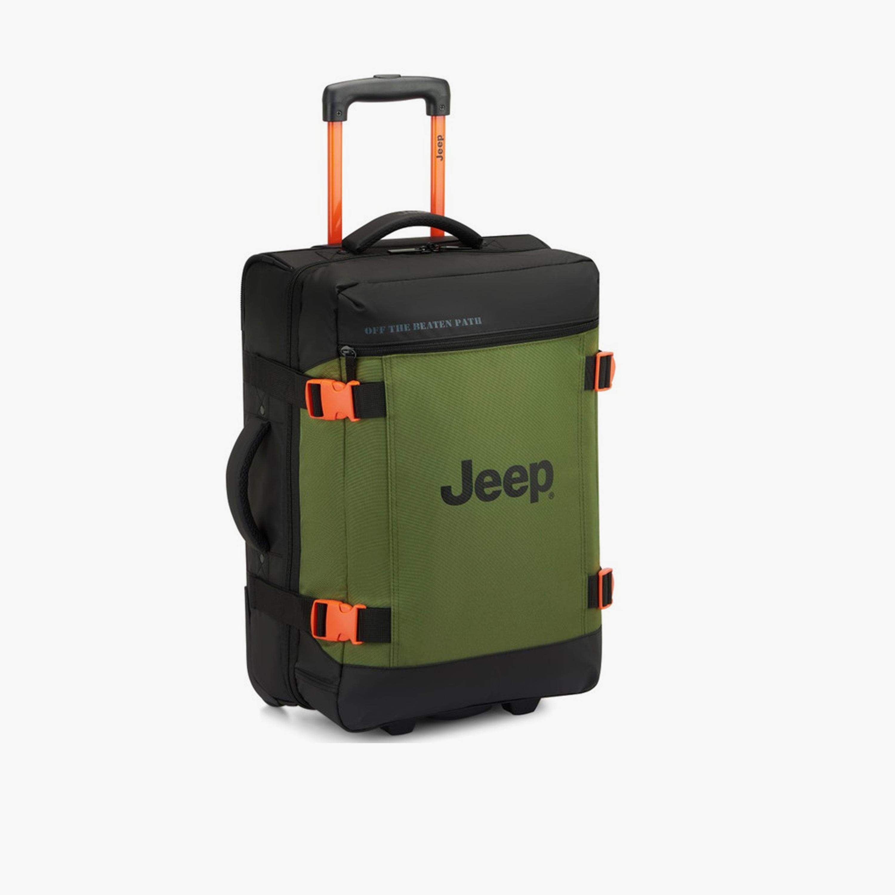 Jeep 55 CM Small Cabin Polyester Soft Sided 2-Wheeler Inline Trolley Bag with Combination Lock-travel-luggagesandbags-luggage-image-6