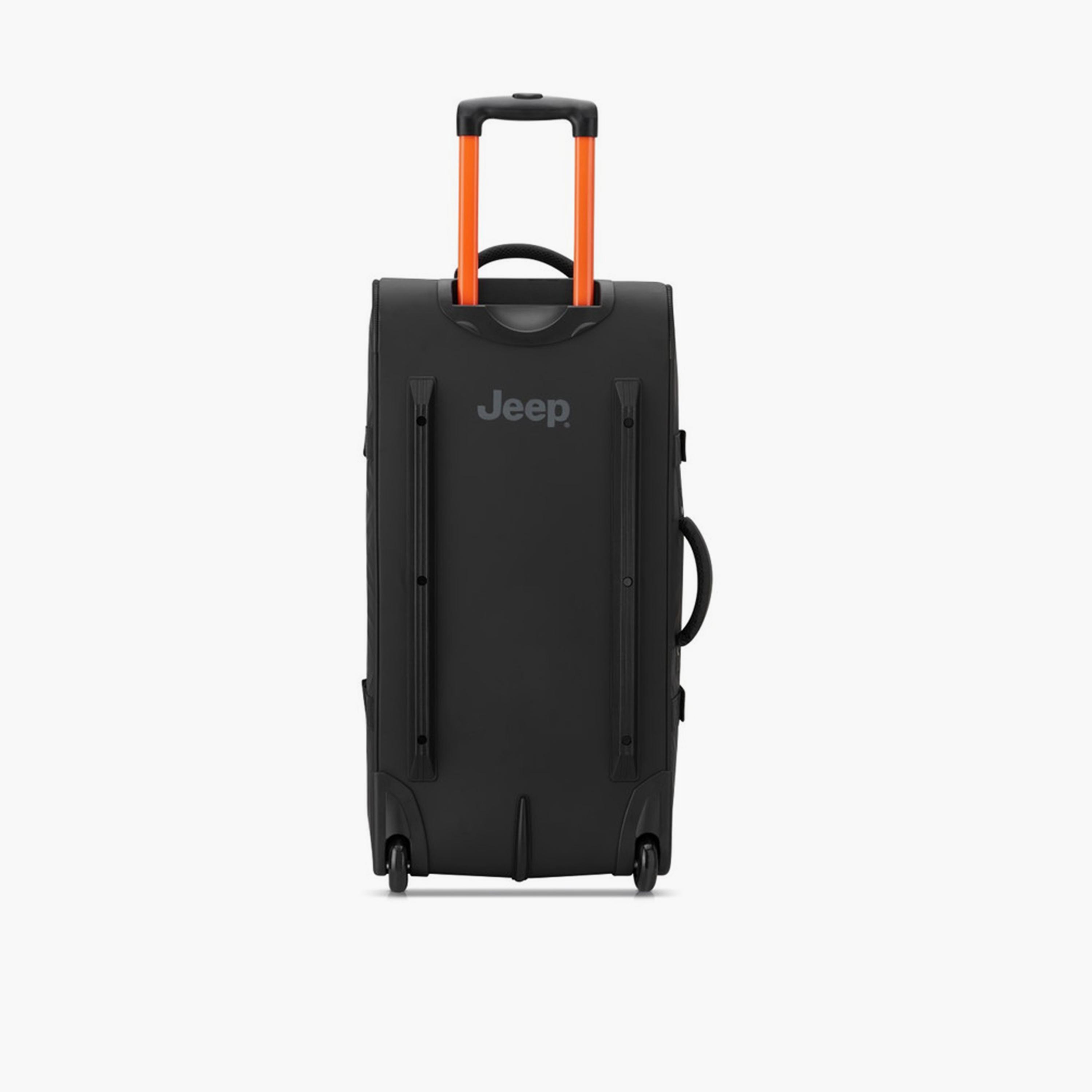 Jeep 73 CM Medium Check In Polyester Soft Sided 2-Wheeler Inline Trolley Bag with Combination Lock-travel-luggagesandbags-luggage-image-5