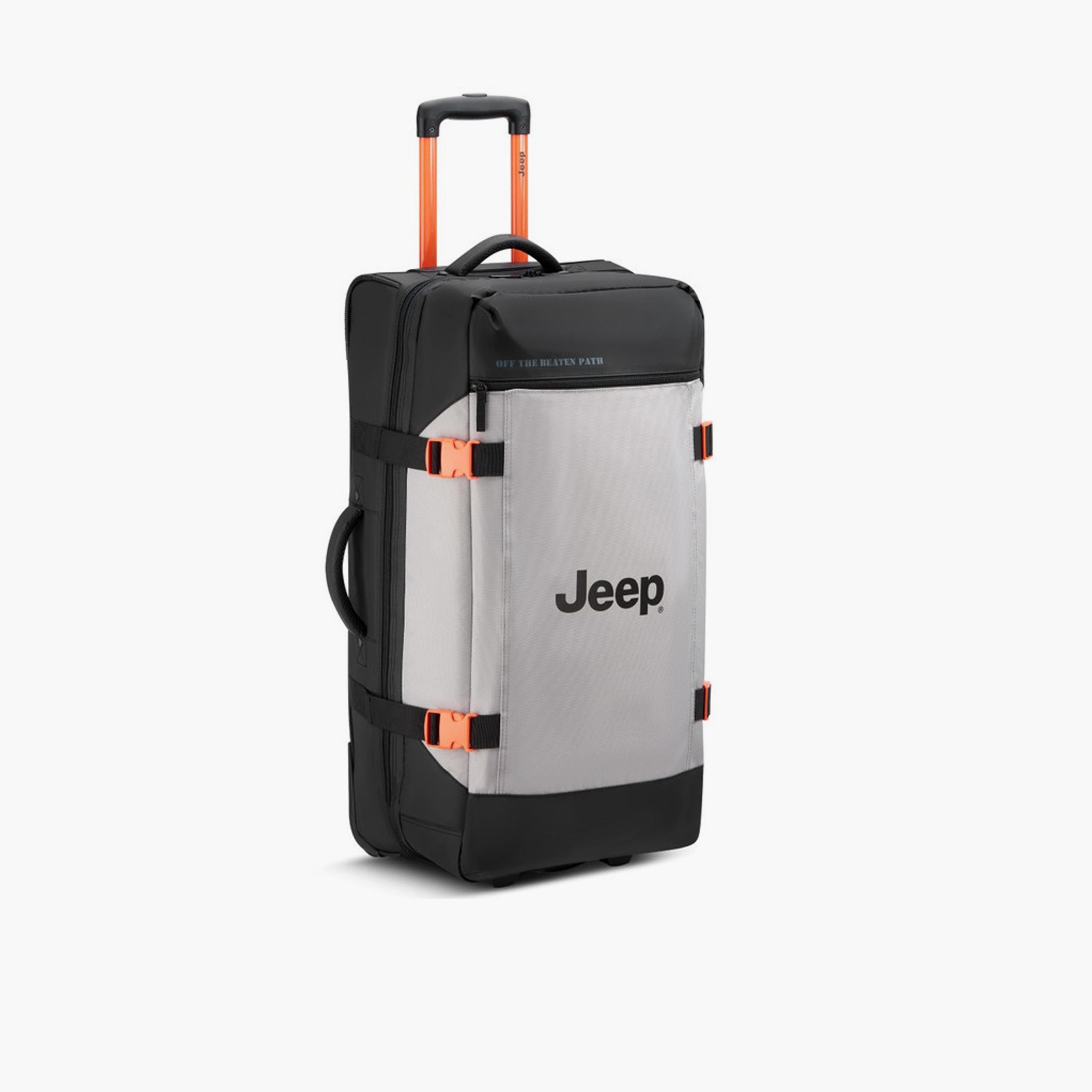 Jeep 73 CM Medium Check In Polyester Soft Sided 2-Wheeler Inline Trolley Bag with Combination Lock-travel-luggagesandbags-luggage-image-6