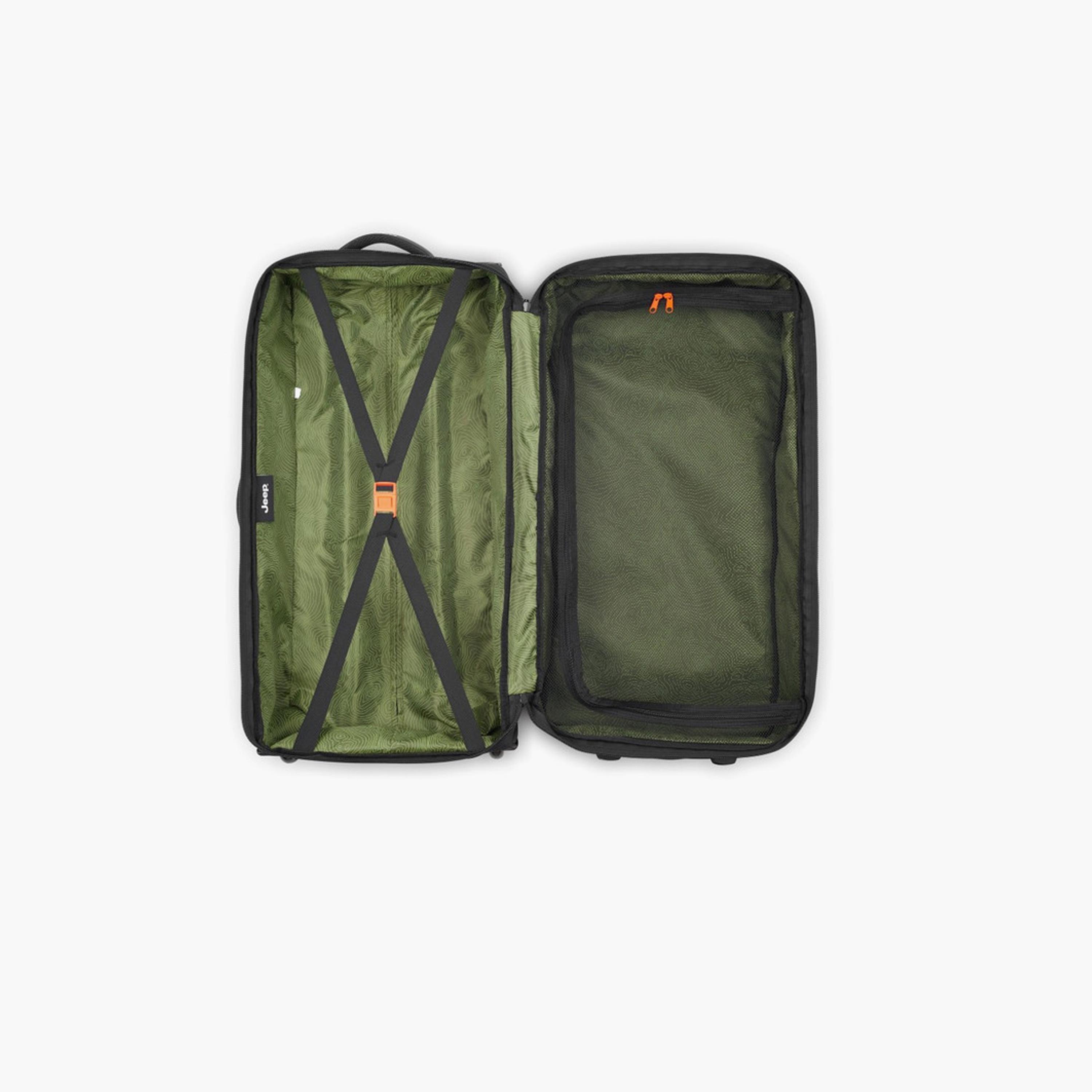 Jeep 73 CM Medium Check In Polyester Soft Sided 2-Wheeler Inline Trolley Bag with Combination Lock-travel-luggagesandbags-luggage-image-7